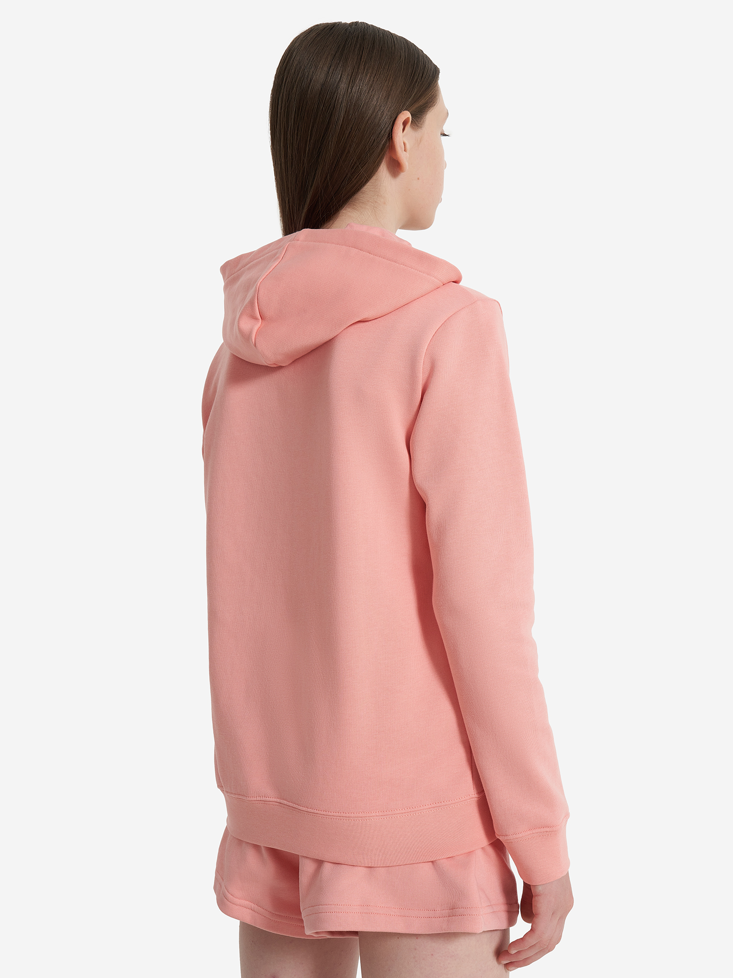Худи для девочек PUMA No. 1 Logo, Розовый 3