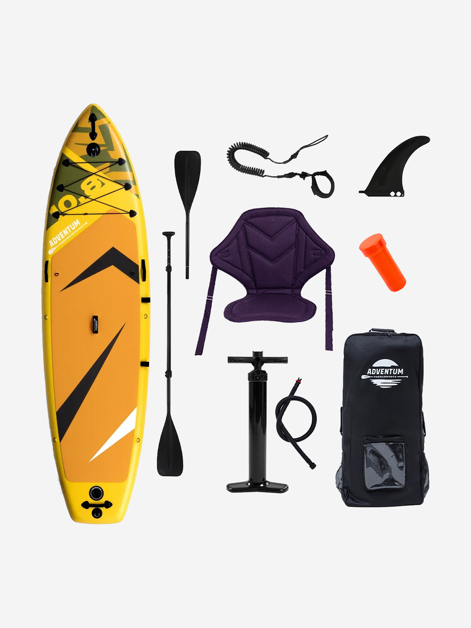 

SUP доска надувная Adventum 10.8 Orange 2024, Оранжевый
