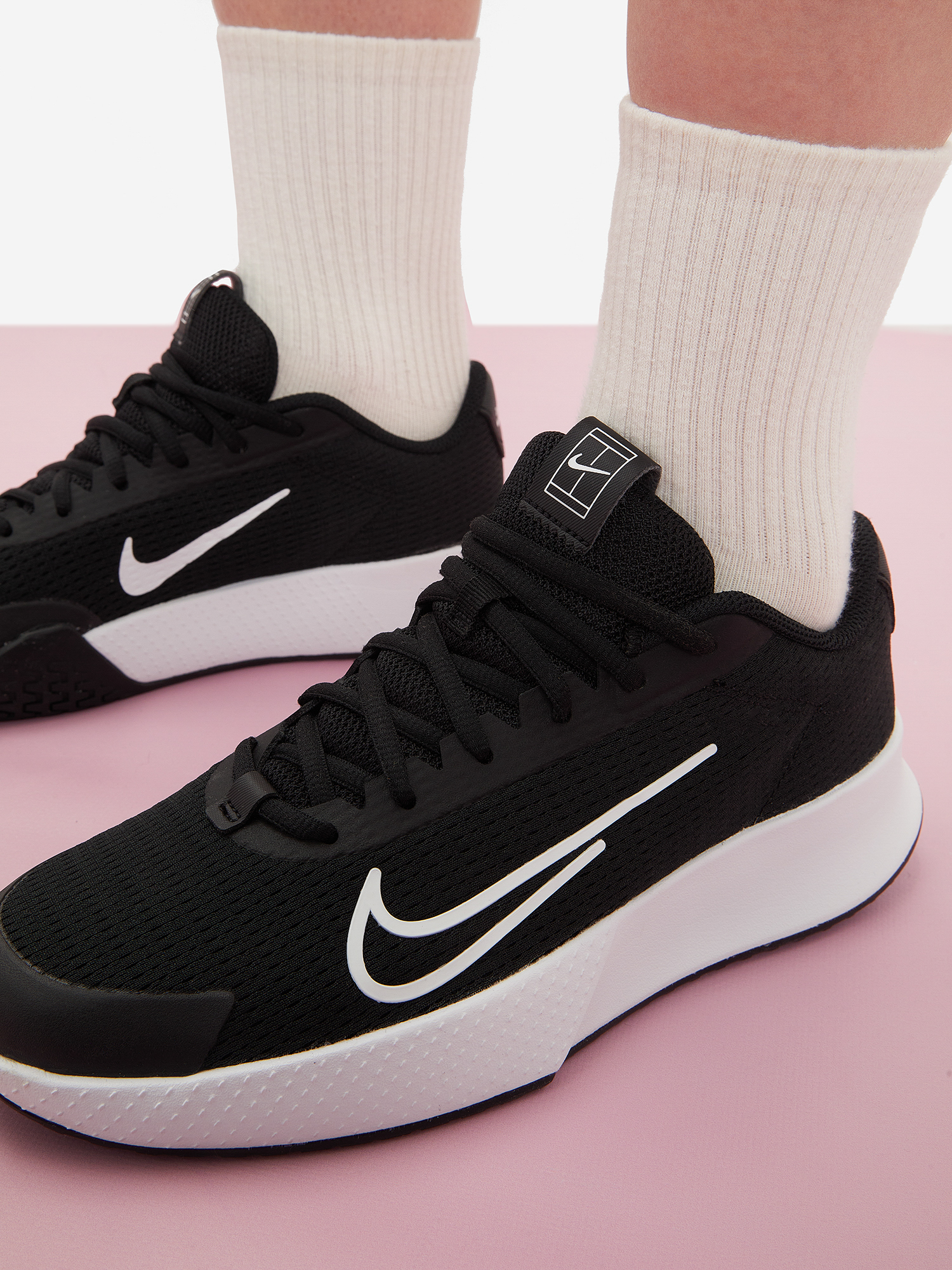 Кроссовки женские Nike Nikecourt Vapor Lite 2, Черный DV2019N06-001, размер 40 - фото 8