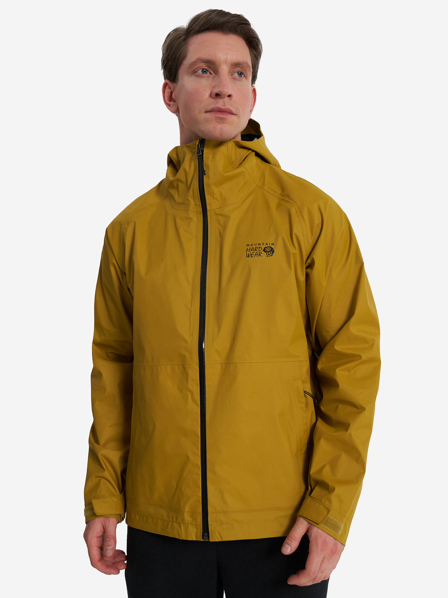 Куртка мембранная мужская Mountain Hardwear Threshold Jacket, Желтый 2093511MHW-256, размер RUS 50-52 | EUR L - фото 2