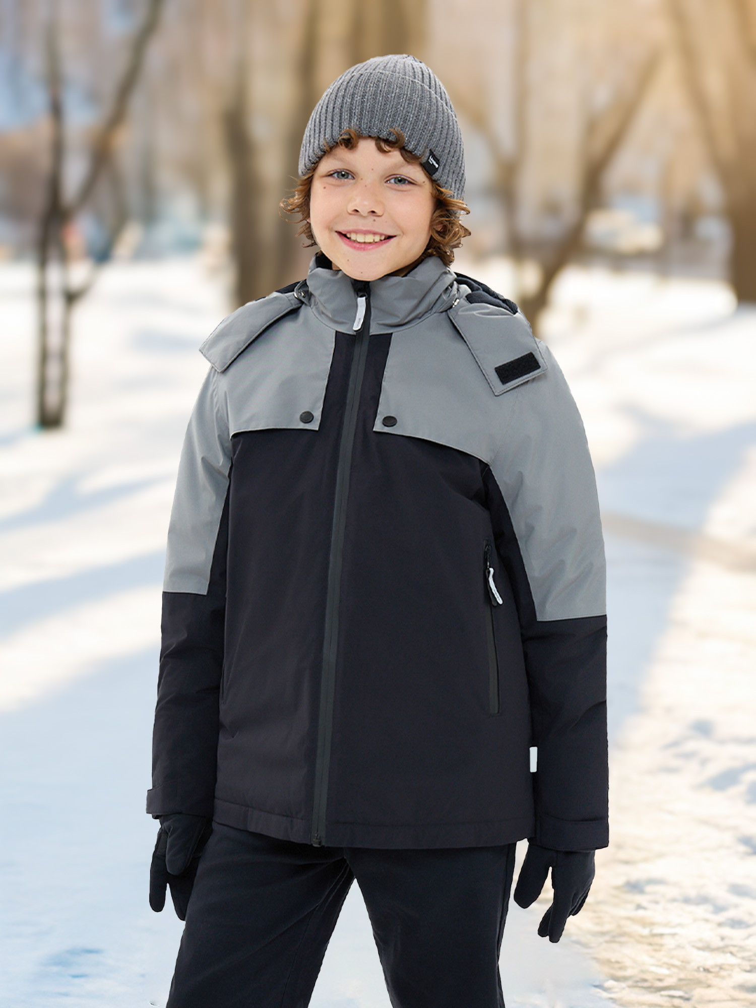 

Куртка утепленная для мальчиков Lassie Oiva, Черный