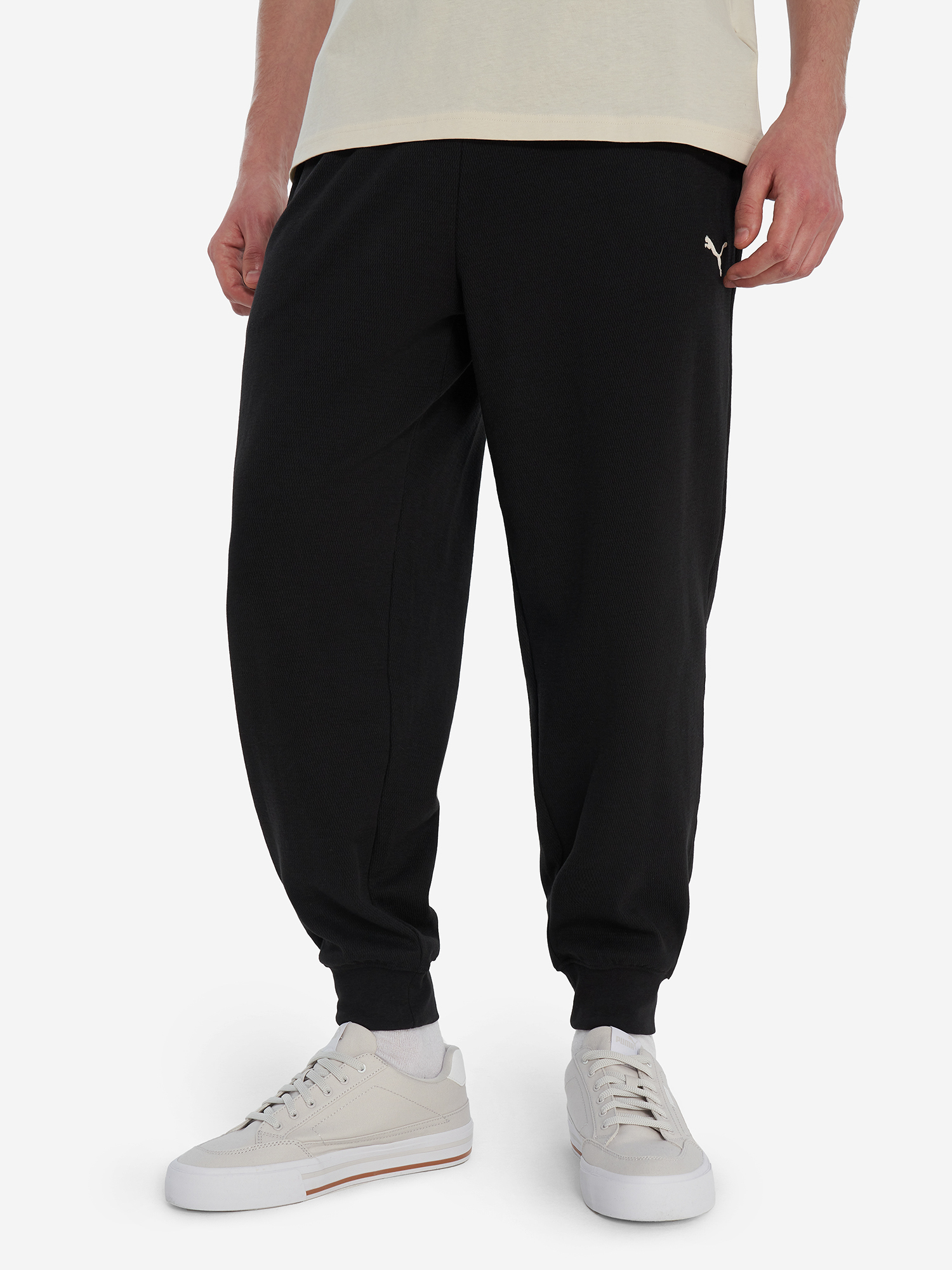 Изображение товара Мужские спортивные брюки PUMA джоггеры черные лето комфортные