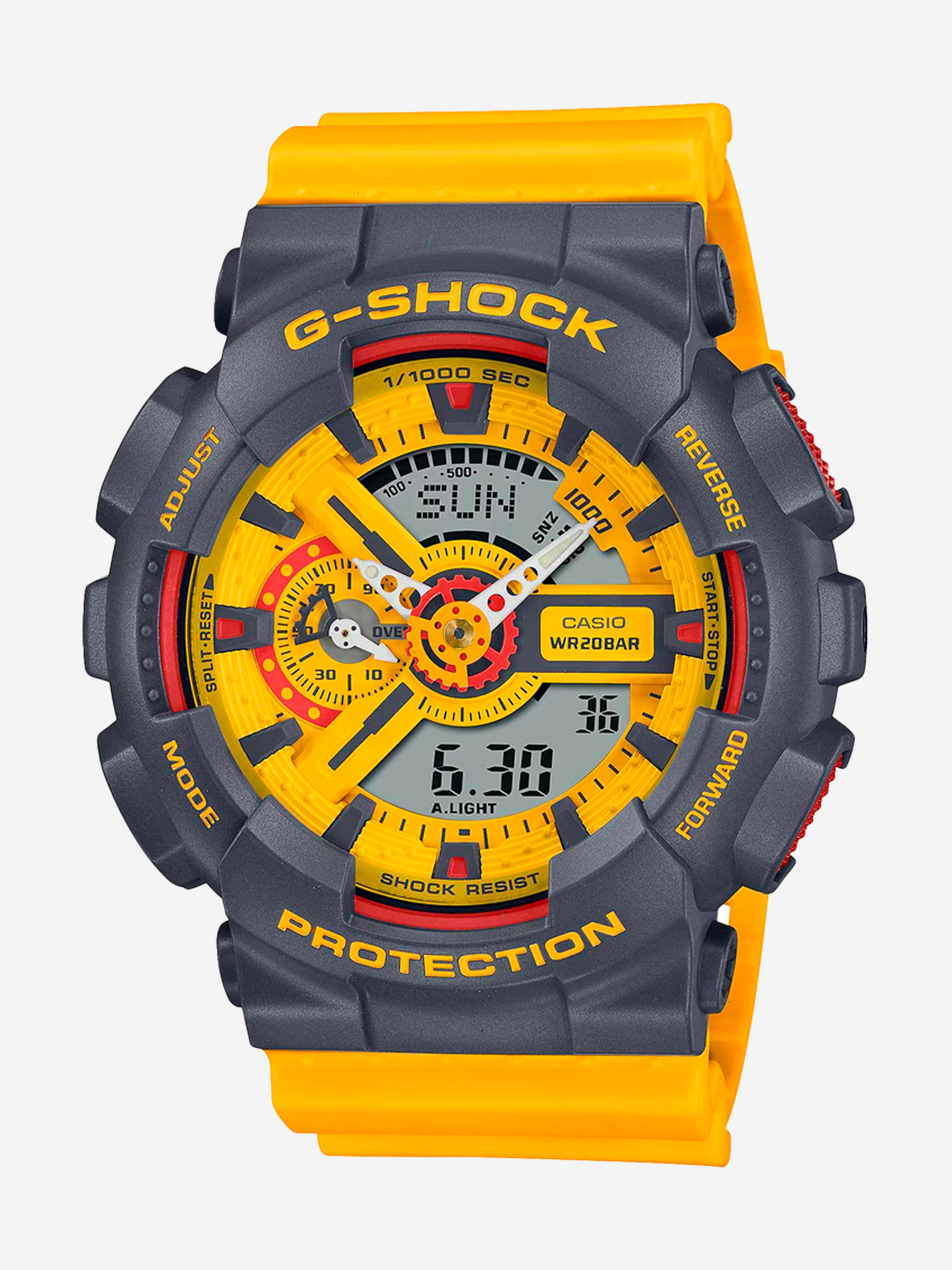 

Спортивные часы CASIO GA-110Y-9A, Желтый