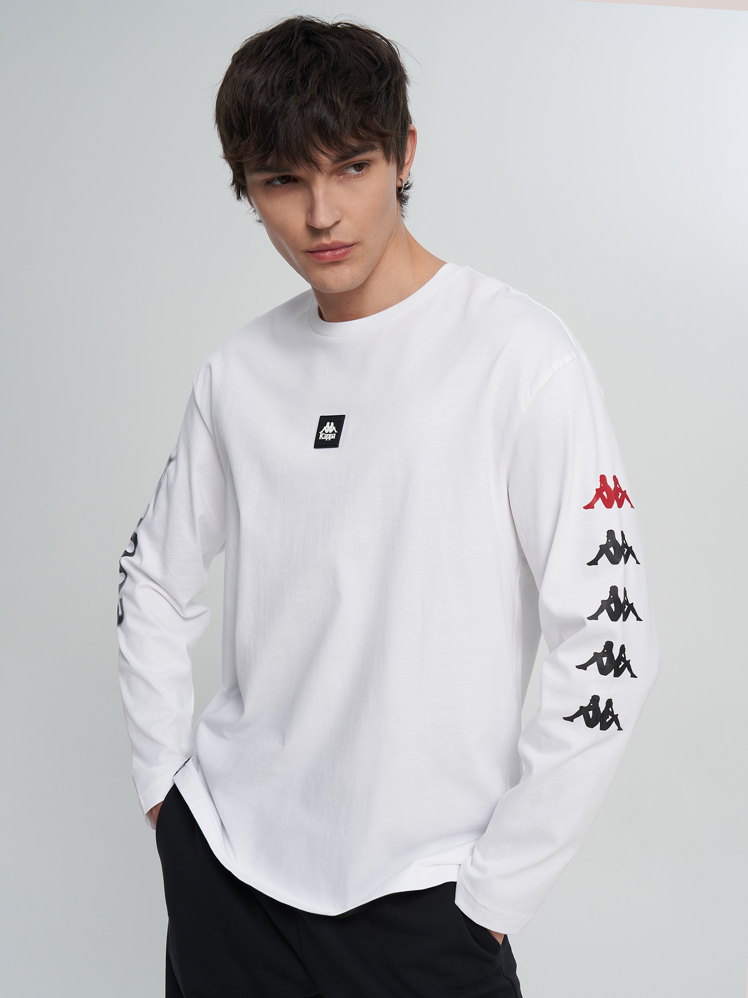 Лонгслив Kappa Белый, белый, арт. 140831KAP-00