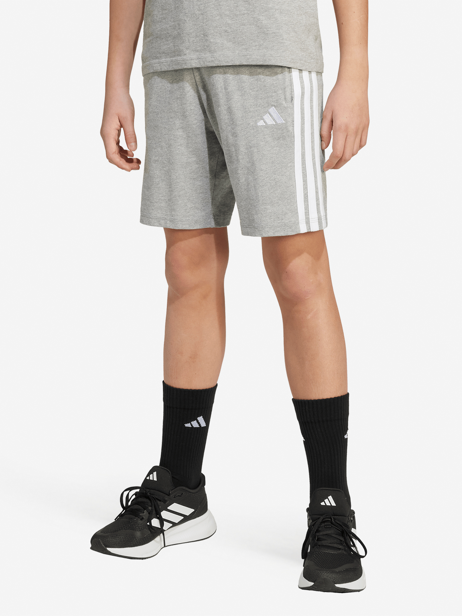 Шорты Adidas для мальчиков, серый, арт. jy5016a01-.
