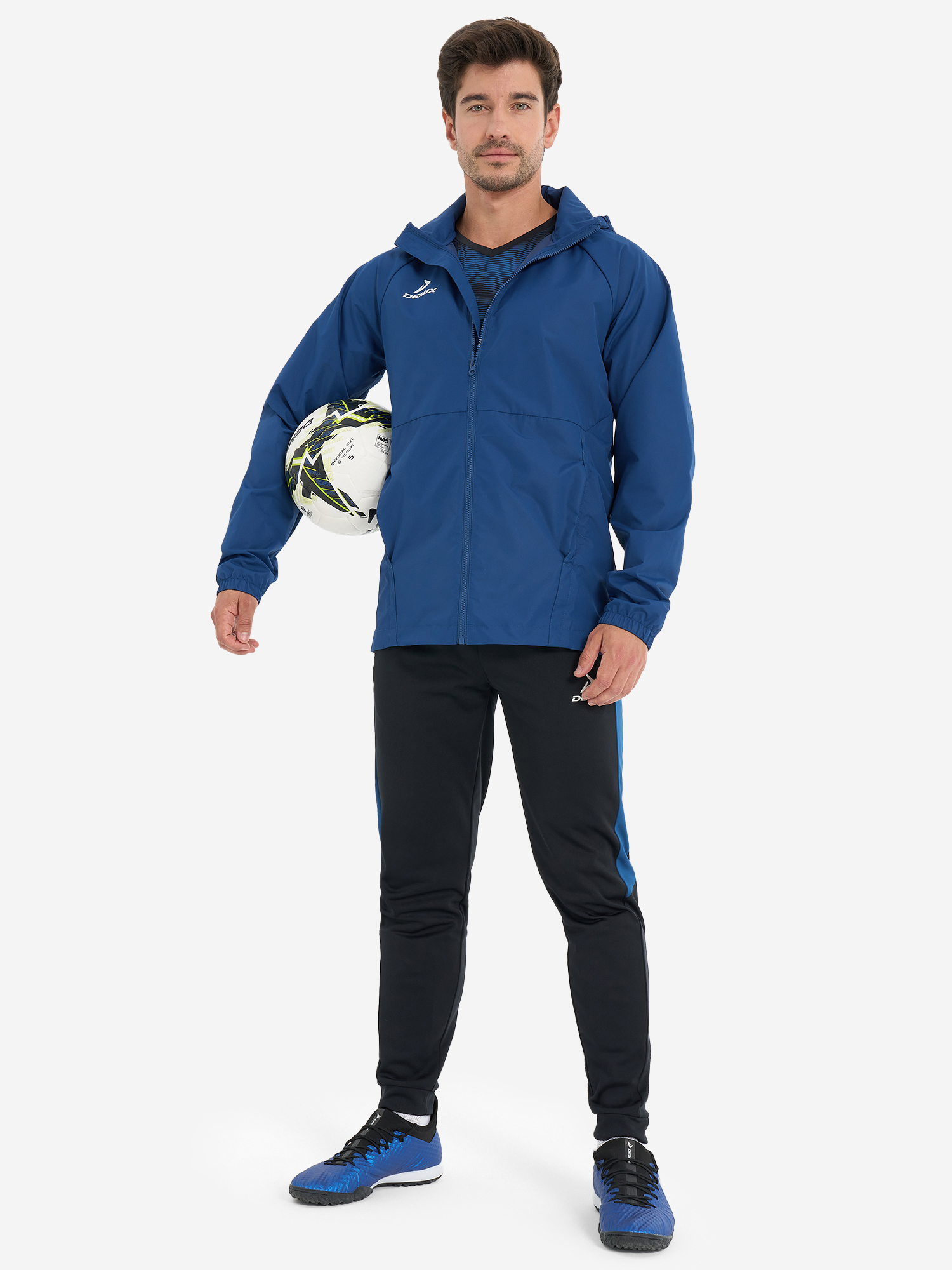 фото Ветровка мужская demix midfielder, синий