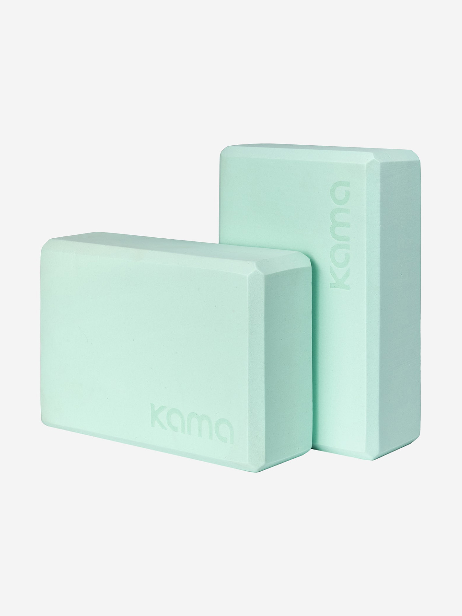 

Блоки для йоги и фитнеса Kama, 2 шт., Зеленый