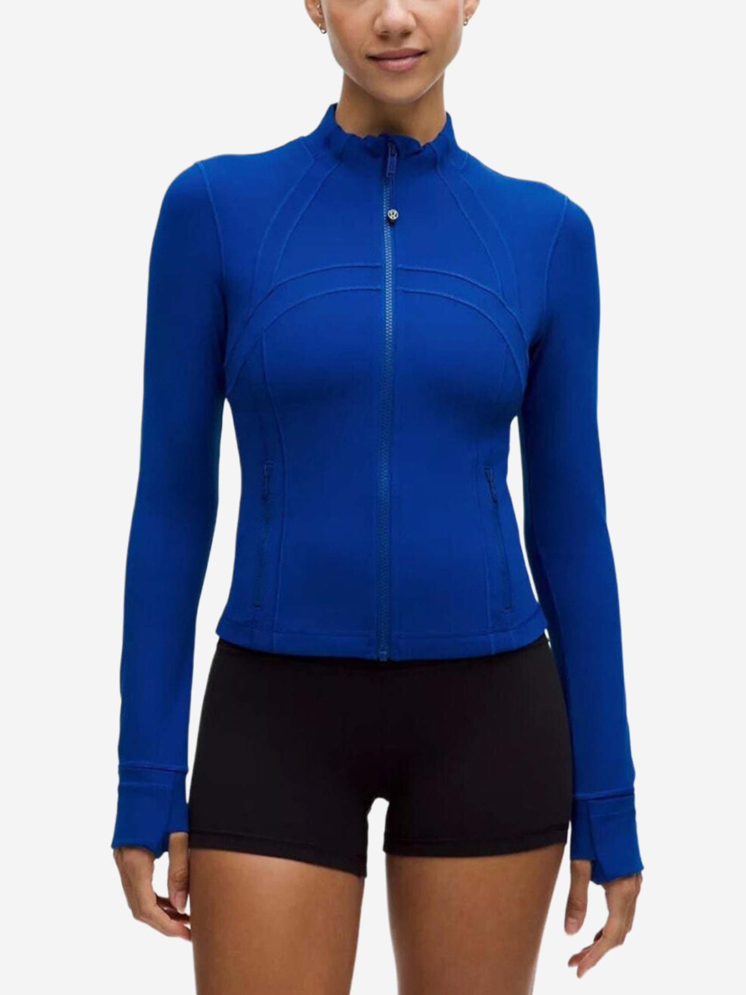 Изображение товара Куртка для йоги Lululemon синяя всесезонная женская