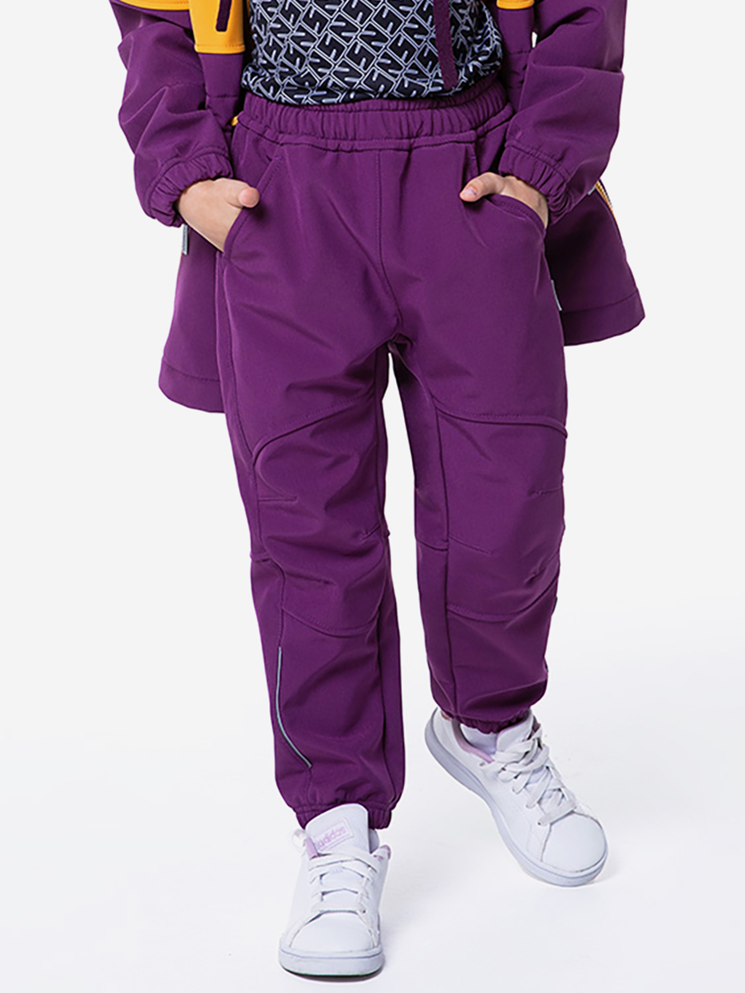 

Брюки Софтшелл детские NIKASTYLE, Фиолетовый