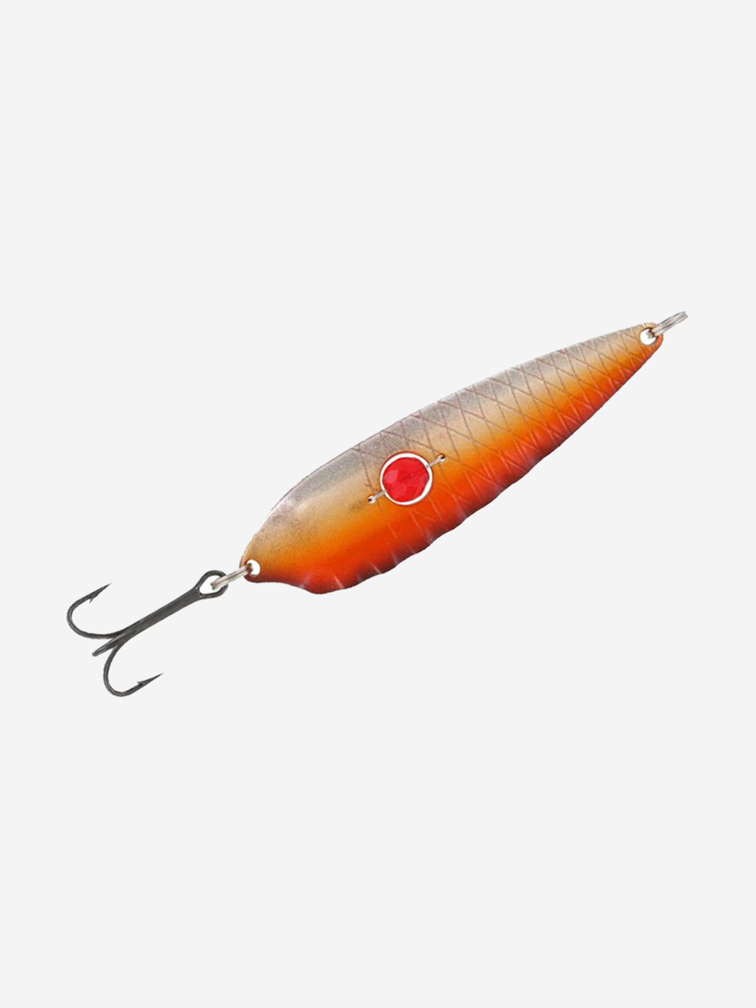

Блесна для рыбалки (колеблющаяся) Kuusamo Kruunu 85/19 (бусинка) Sandlance, BL/O/S-S, Оранжевый