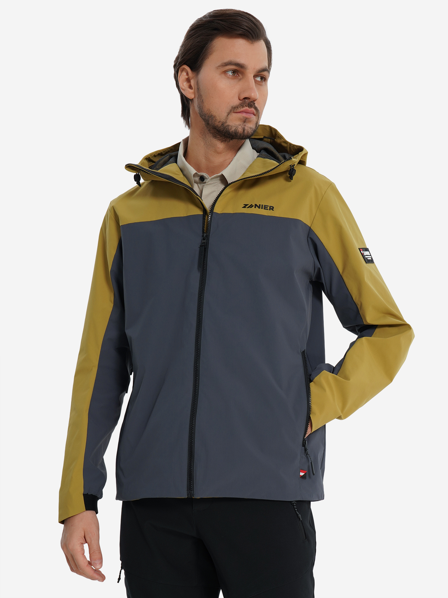 Изображение товара Мужская ветровка Zanier ветрозащитная для походов и активного отдыха
