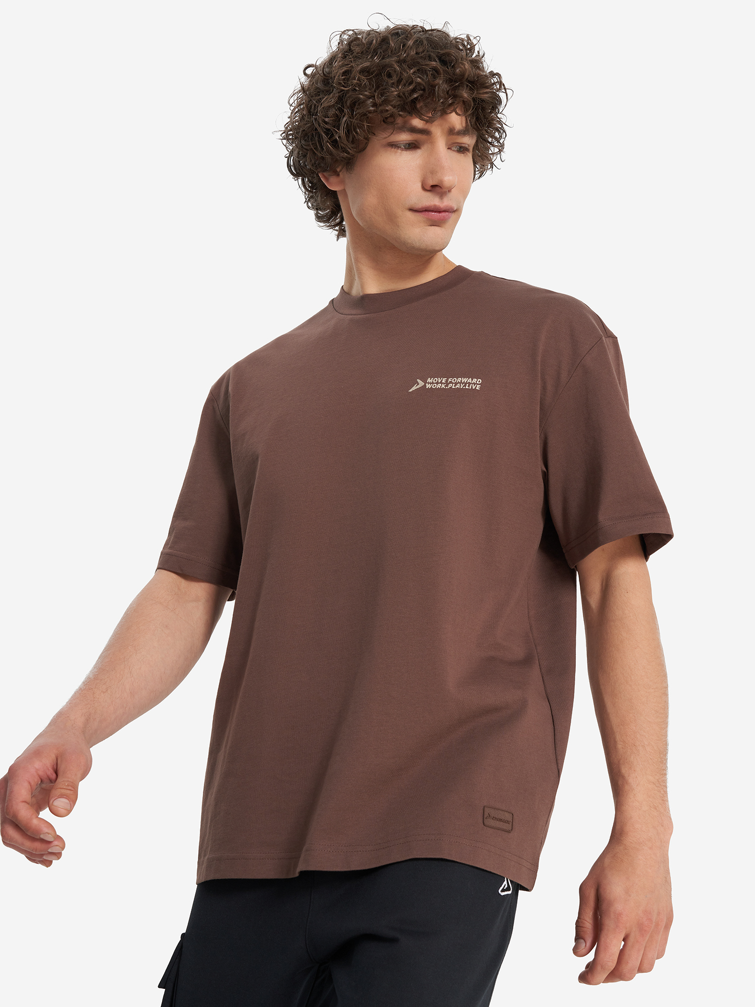 

Футболка мужская Demix Workday, Коричневый