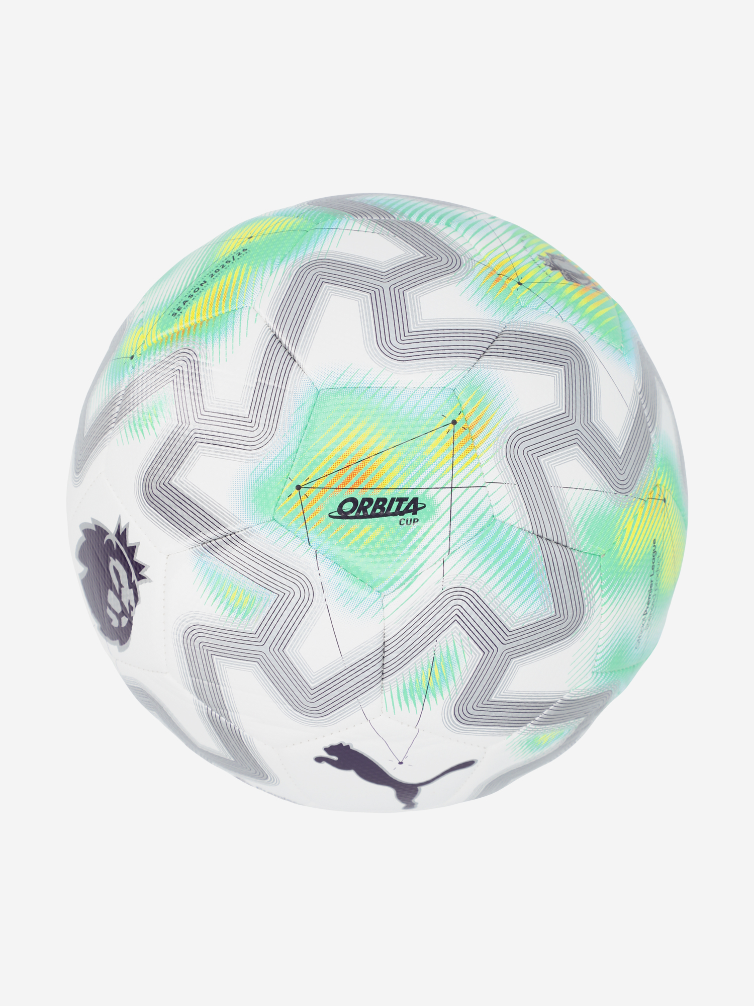 Мяч футбольный PUMA Orbita Cup PL Thrill, Белый 3