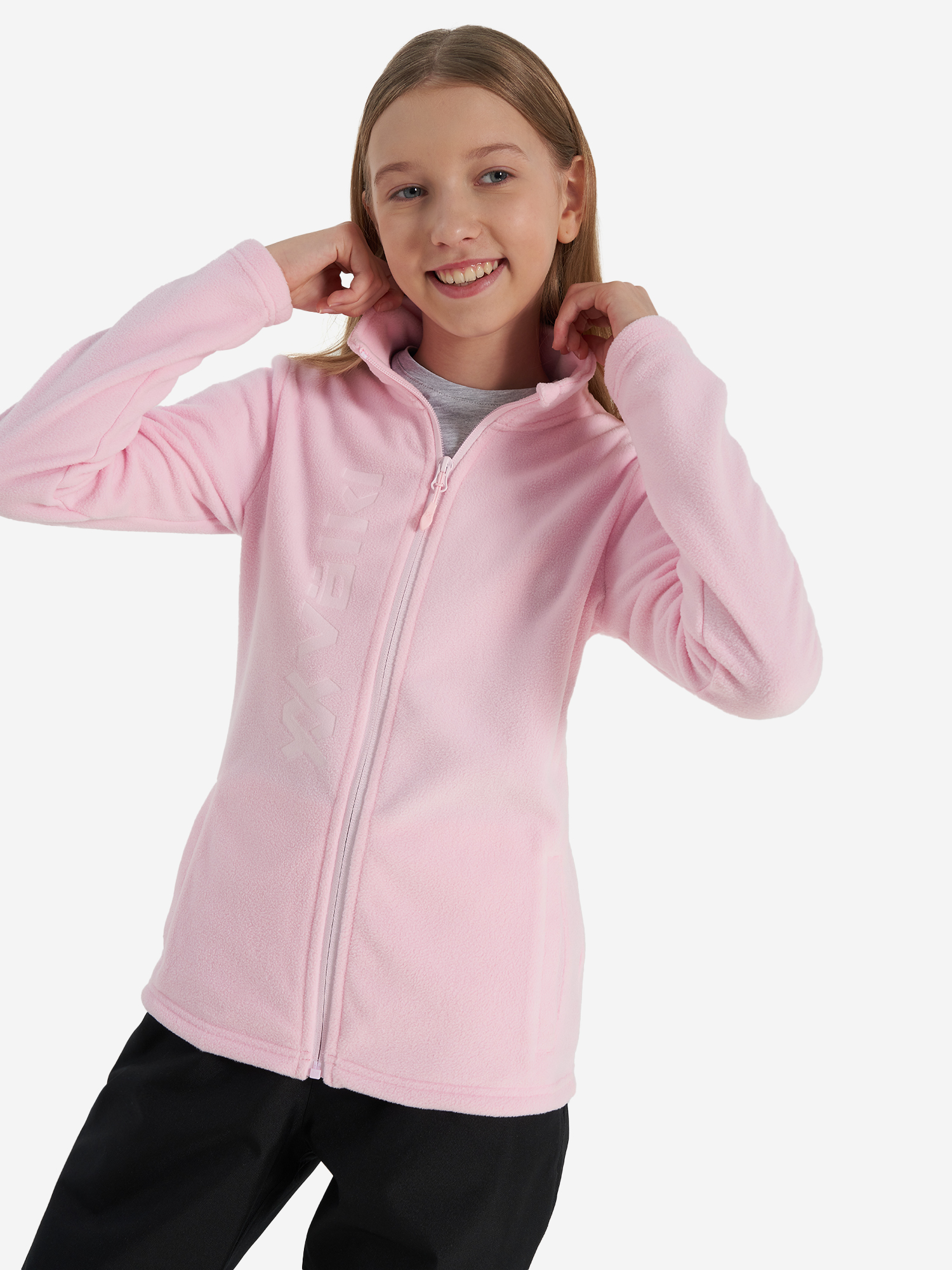 

Джемпер флисовый для девочек Volkl, Розовый