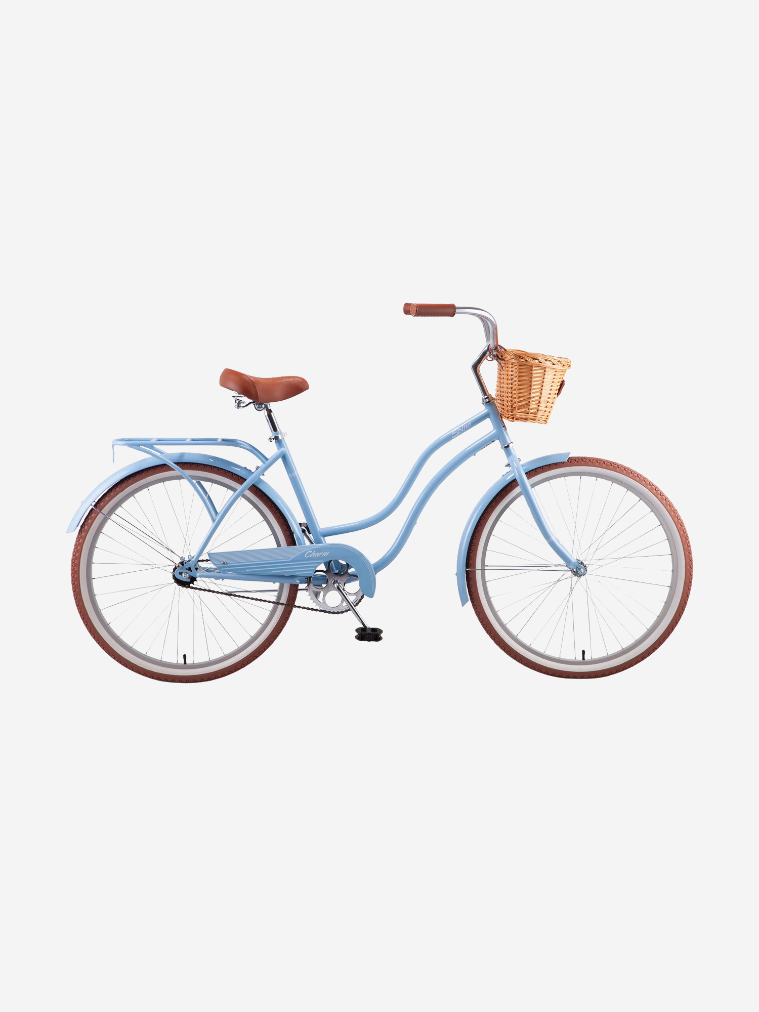 Изображение товара Велосипед круизер Spinn Charm 1-speed 24" Sky Blue, Небесно-голубой Изображение товара Велосипед круизер Spinn Charm 1-speed 24" Sky Blue, Небесно-голубой