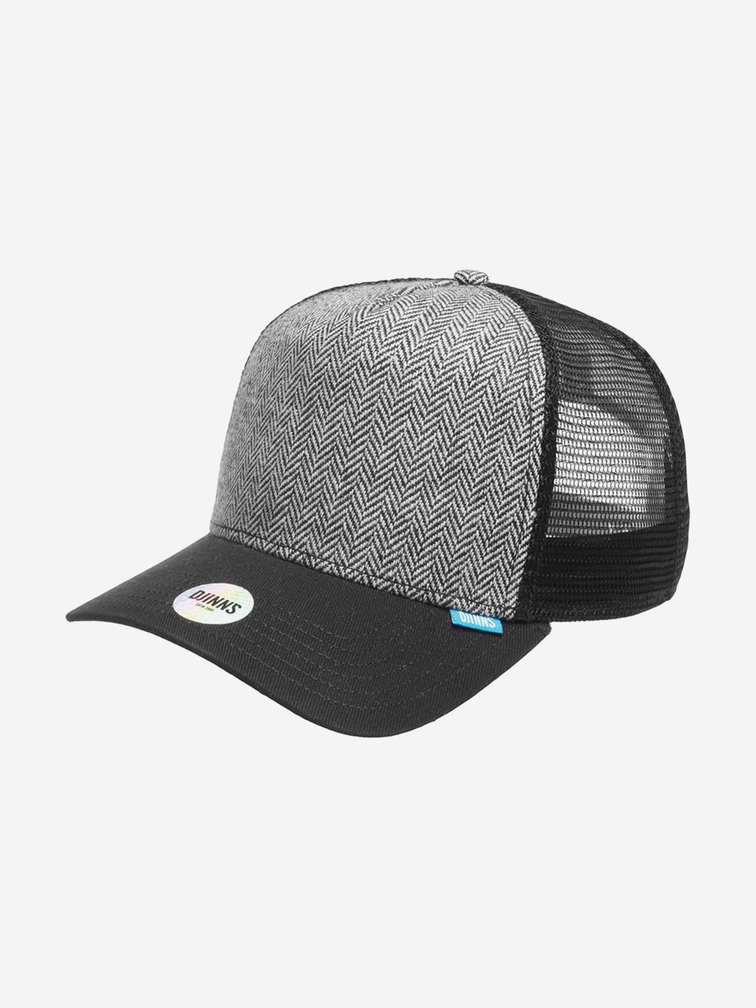 Изображение товара Бейсболка с сеточкой DJINNS HFT Tweed Combo, Черный