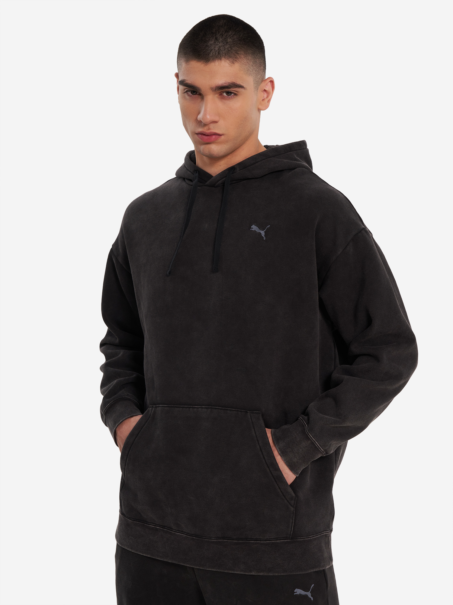 Изображение товара Мужское худи PUMA Ess Elevated с капюшоном и защитой от ультрафиолета Изображение товара Мужское худи PUMA Ess Elevated с капюшоном и защитой от ультрафиолета