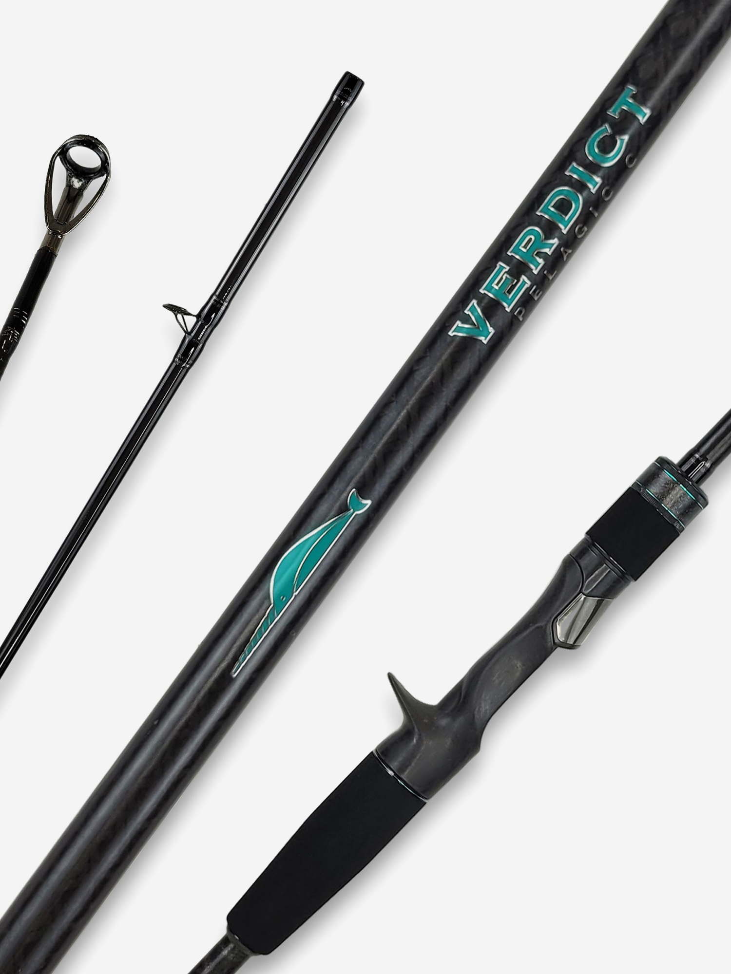 Изображение товара Спиннинг Narval FISHING SIGNATURE VERDICT PELAGIC (casting) C72 2.17м до 100гр 3.0PE Fast, Голубой/Черный