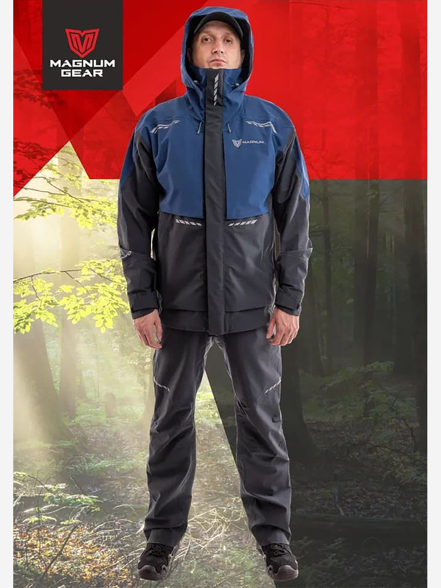 Изображение товара Костюм рыболовный MAGNUM GEAR GLADIATOR мужской водонепроницаемый легкий