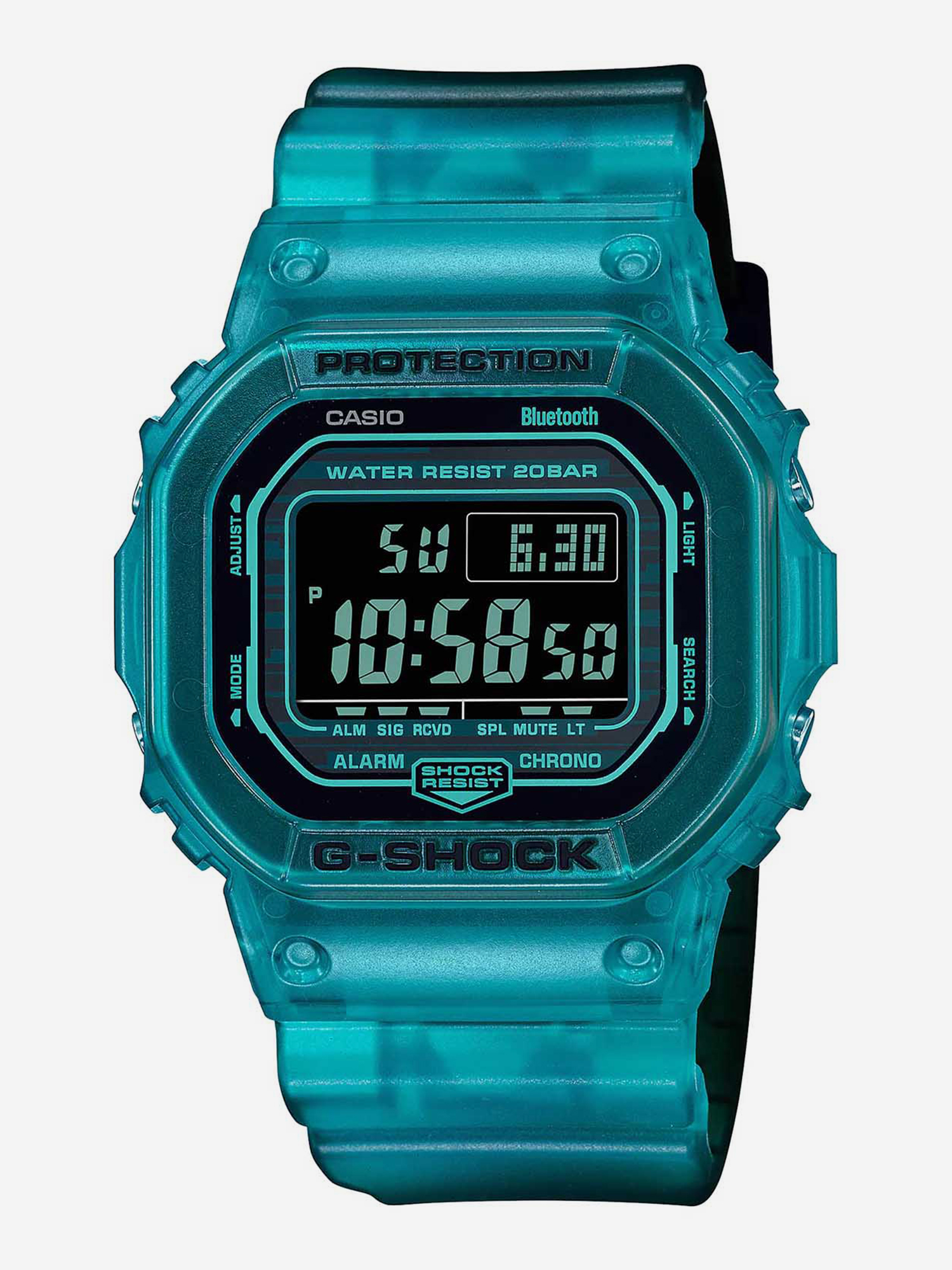 

Спортивные часы Casio G-Shock DW-B5600G-2E, Голубой