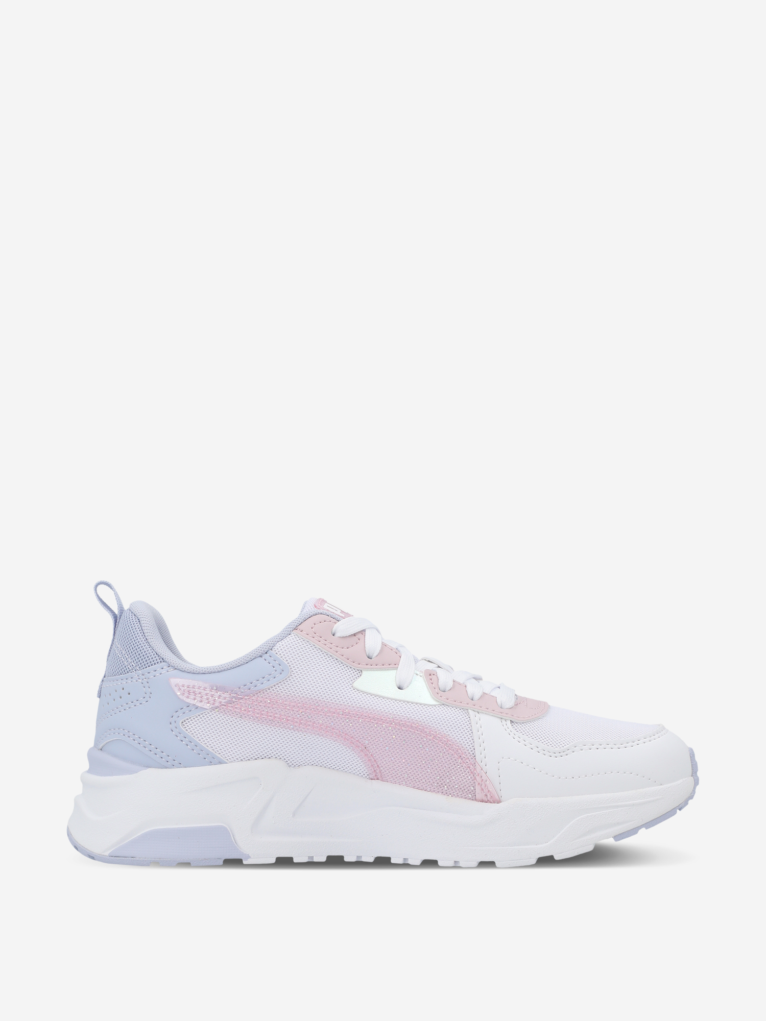 фото Кроссовки для девочек puma trinity lite blurry dreams jr, белый
