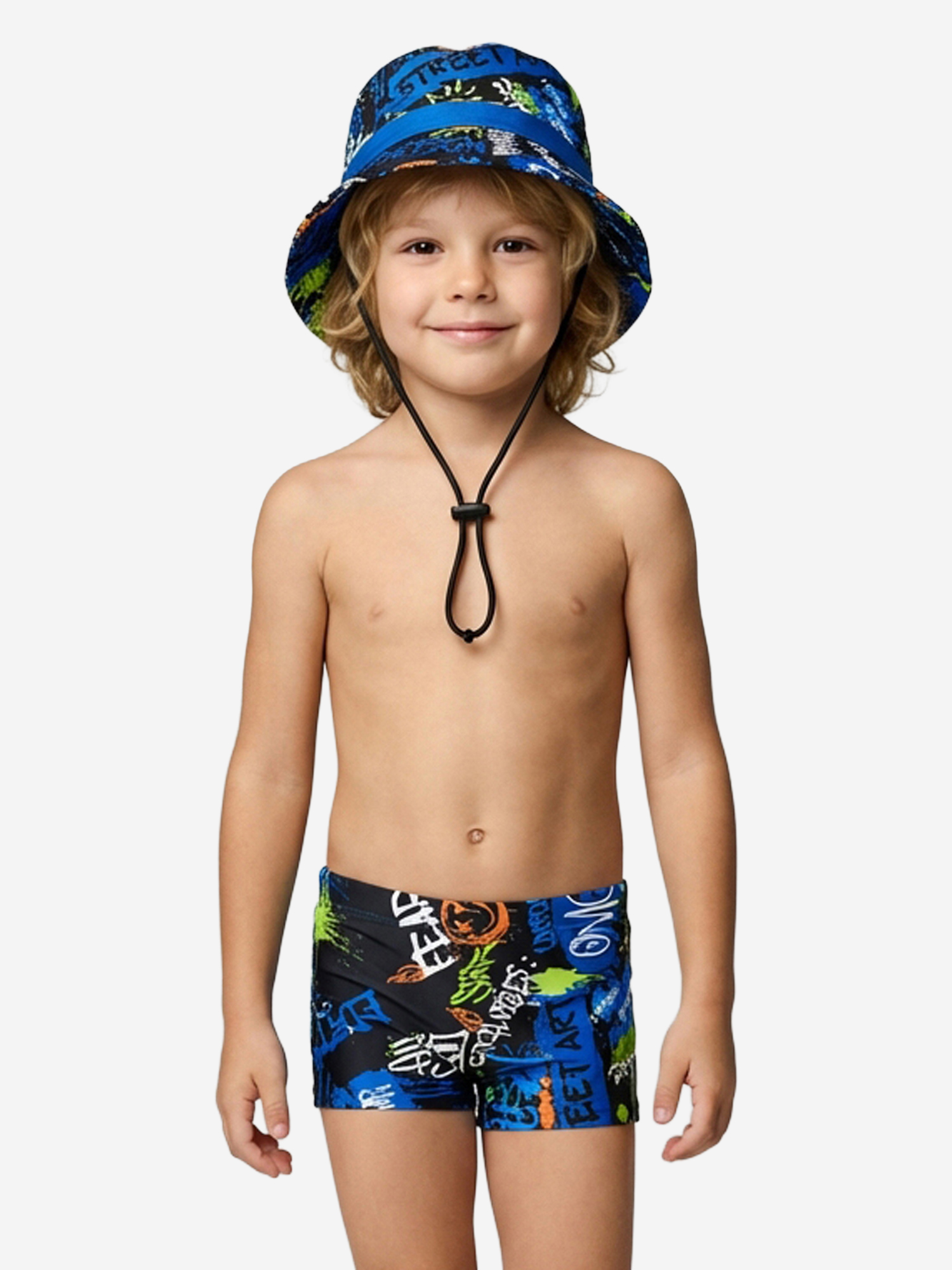 Изображение товара Комплект для мальчика: плавки-шорты, панама PlayToday