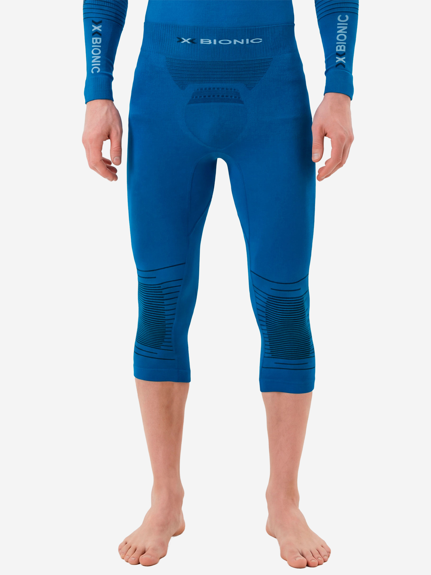 Изображение товара Белье и термоштаны X-BIONIC ENERGIZER 4.0 PANTS 3/4 Синий