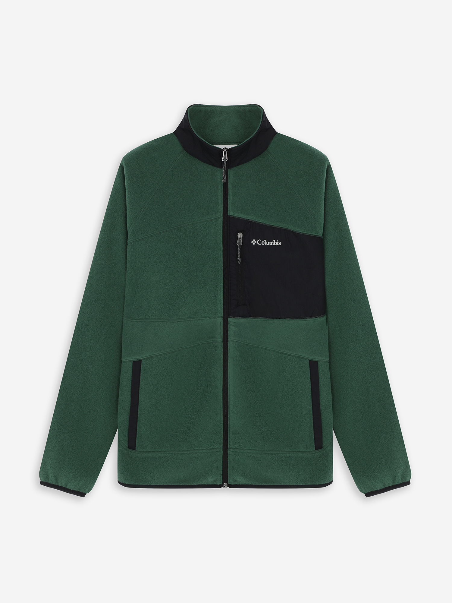 Джемпер флисовый мужской Columbia Fast Trek Overlay Full Zip Зеленый 6999₽