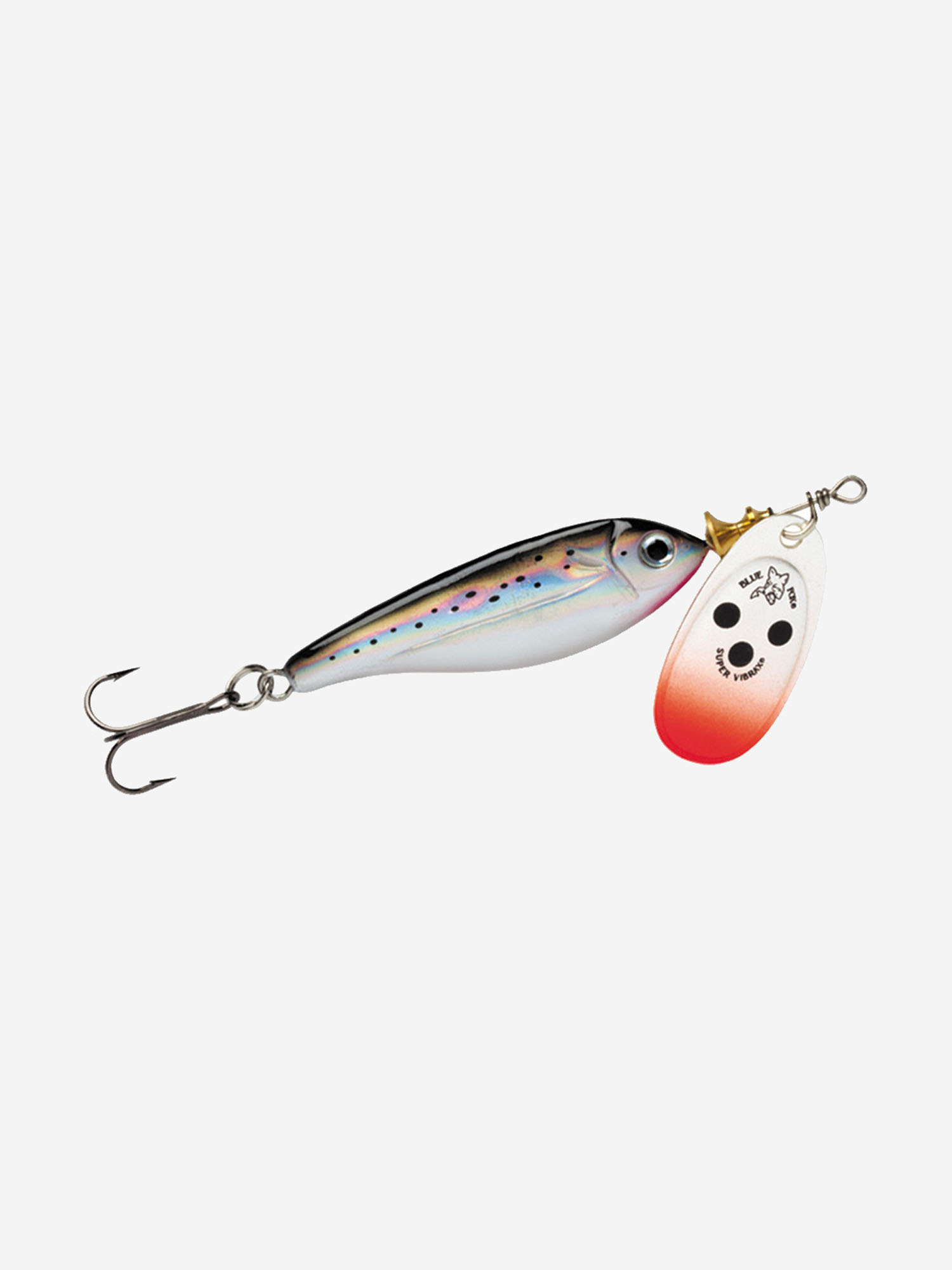 

Блесна для рыбалки вращающаяся BLUE FOX Minnow Super Vibrax 1 /S, Серебряный