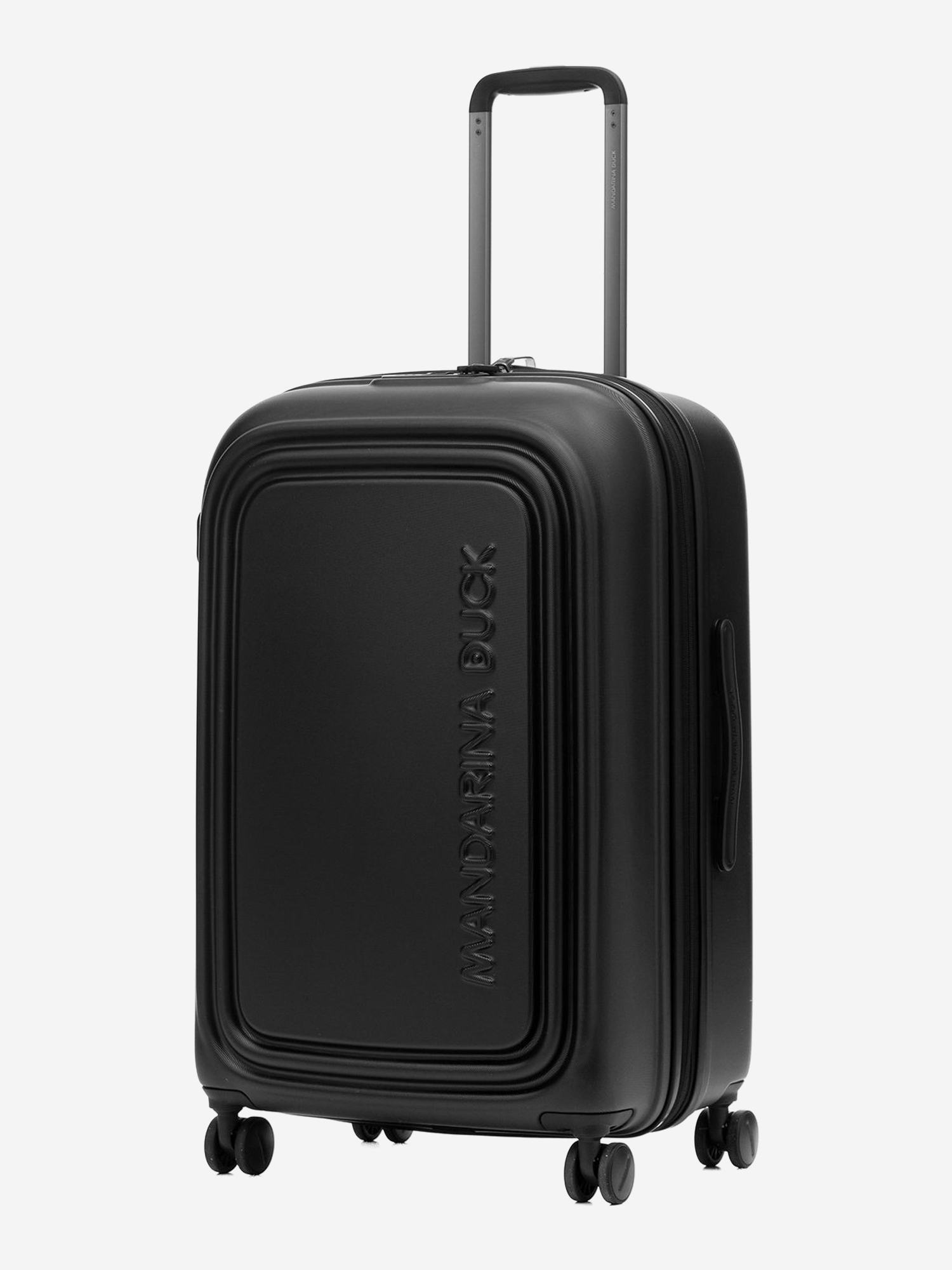 Изображение товара Чемодан Mandarina Duck Logoduck + M, средний, 83 л, поликарбонат, черный