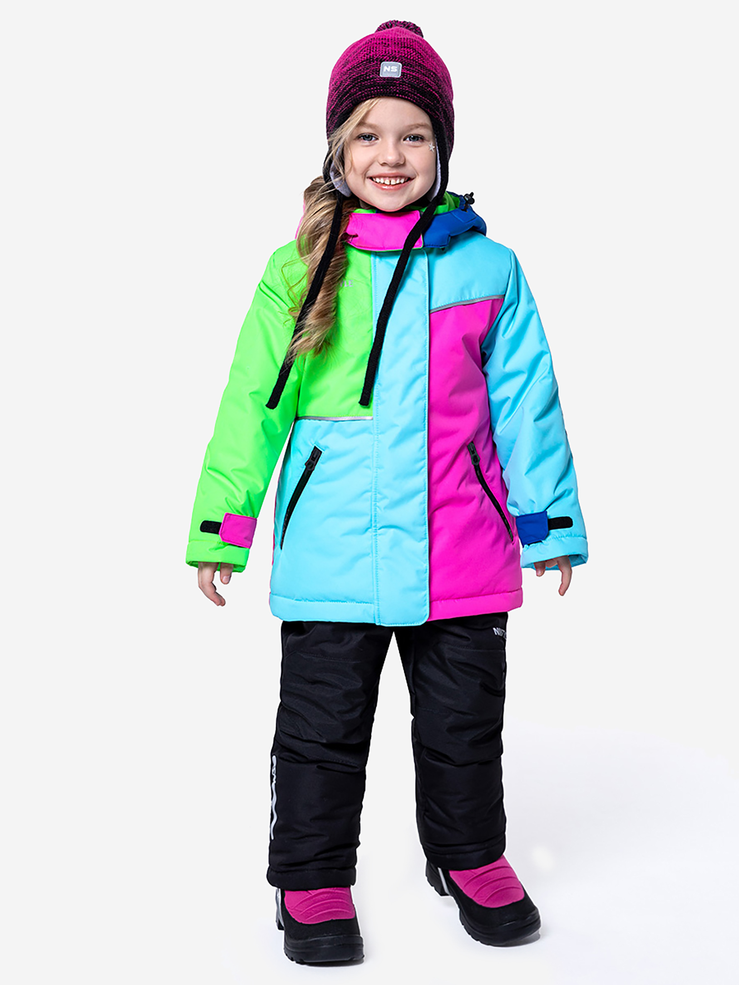 

Костюм зимний для девочки NIKASTYLE, Розовый