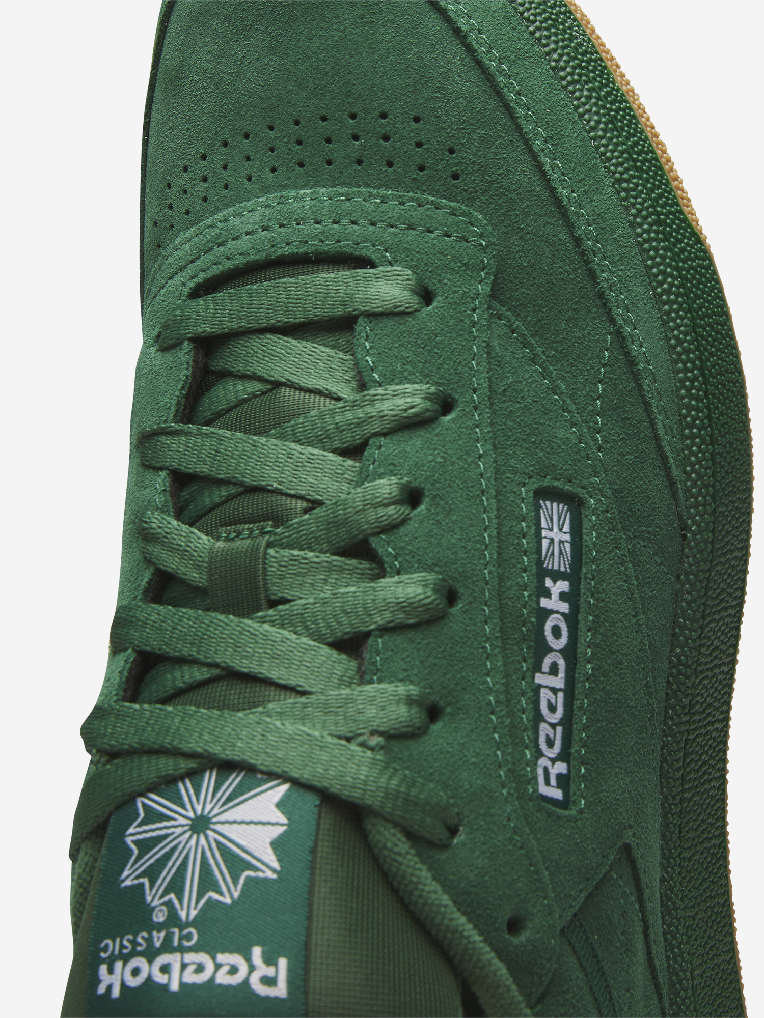 Кеды мужские Reebok Club C 85, Зеленый Вид№6