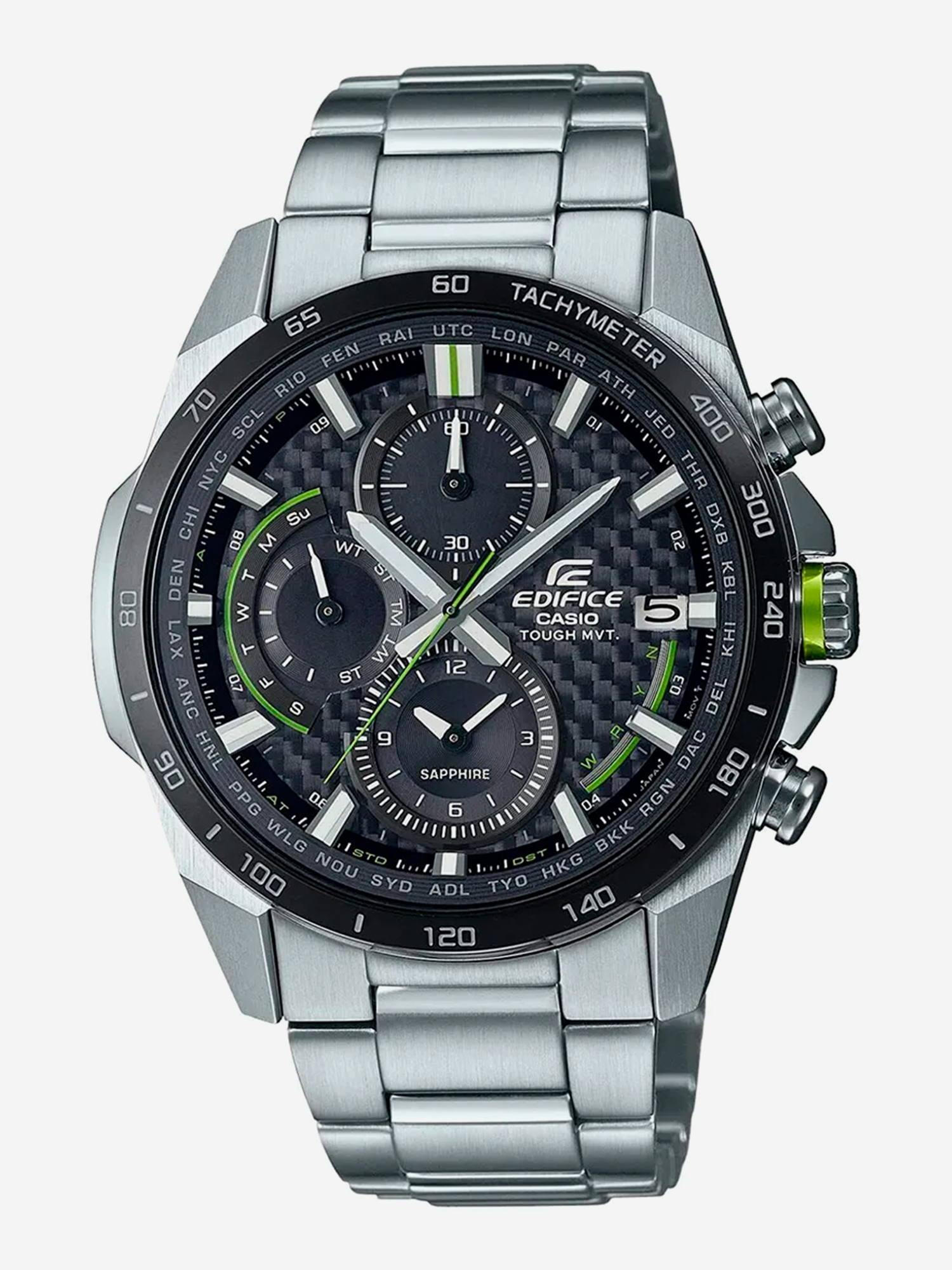 Изображение товара Наручные спортивные часы Casio Edifice EQW-A2000DB-1A для бега и фитнеса