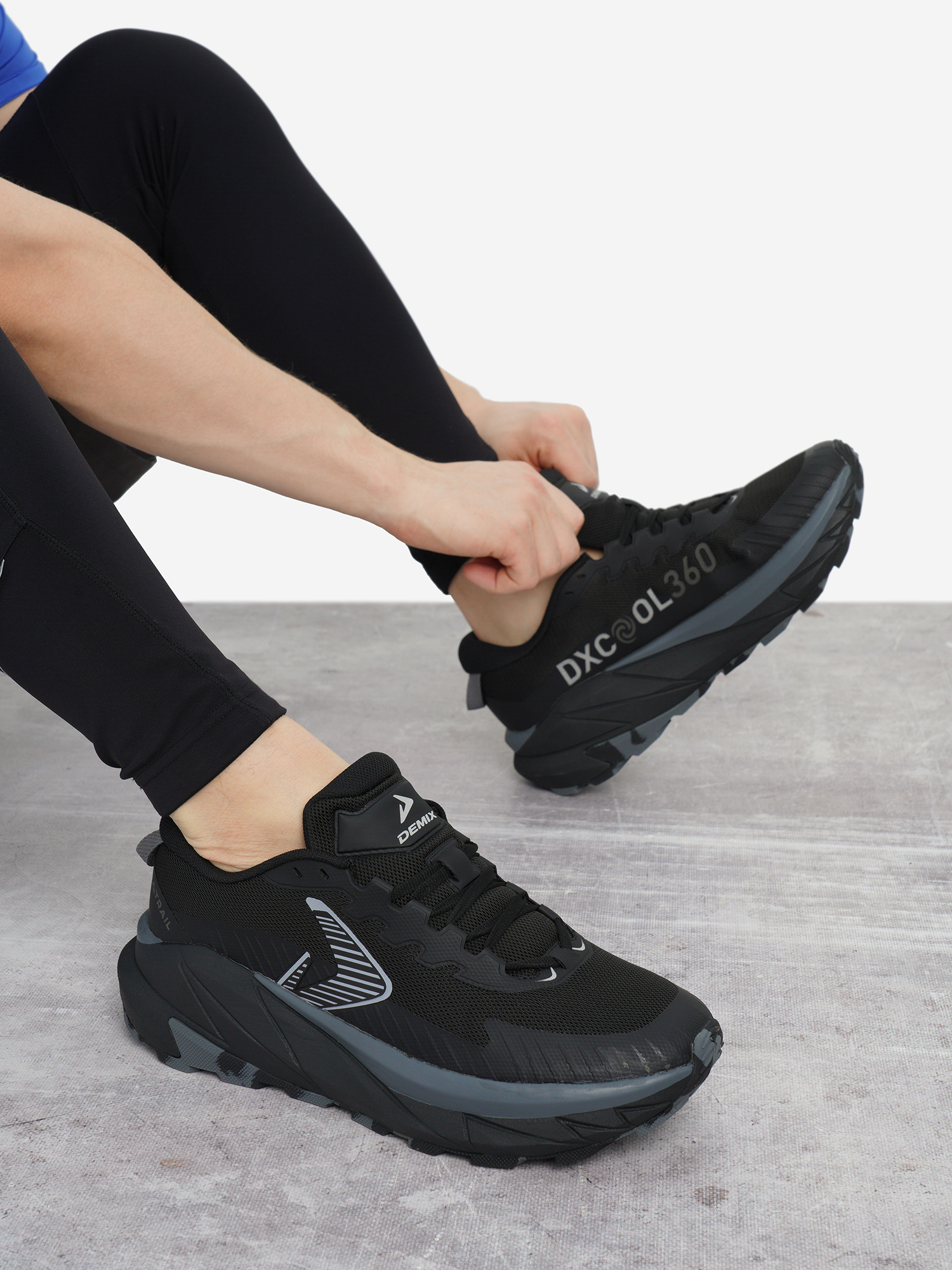 Кроссовки Demix Blazer Trail Smr, черный, арт. 142583