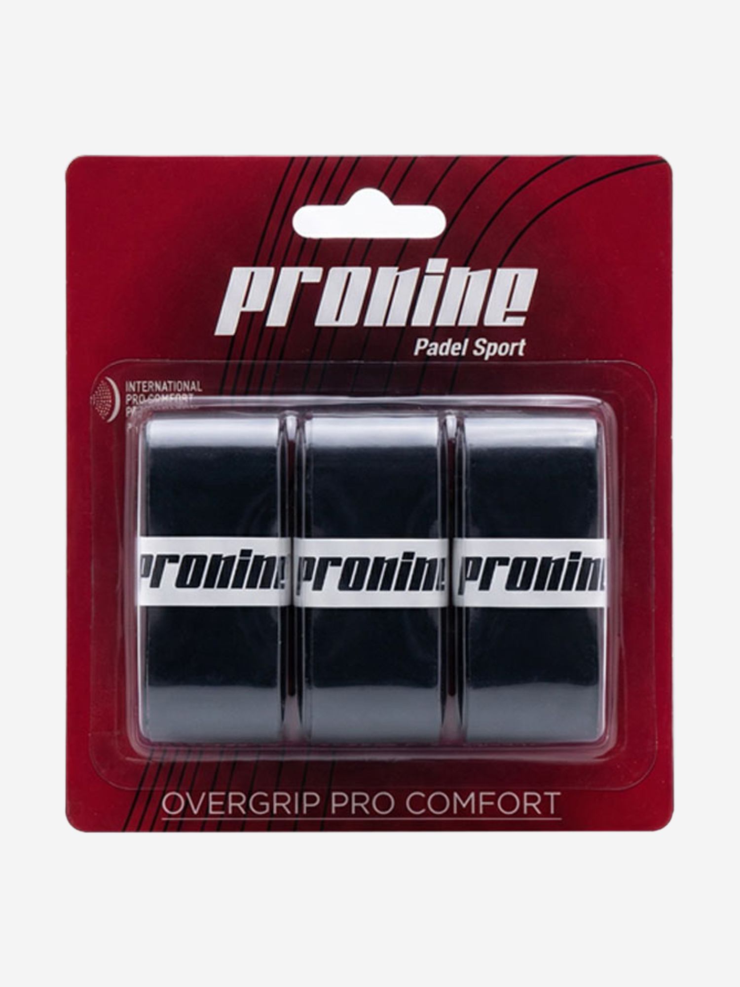 Изображение товара Pronine PRO COMFORT Black — овергрип для падел ракеток, черный