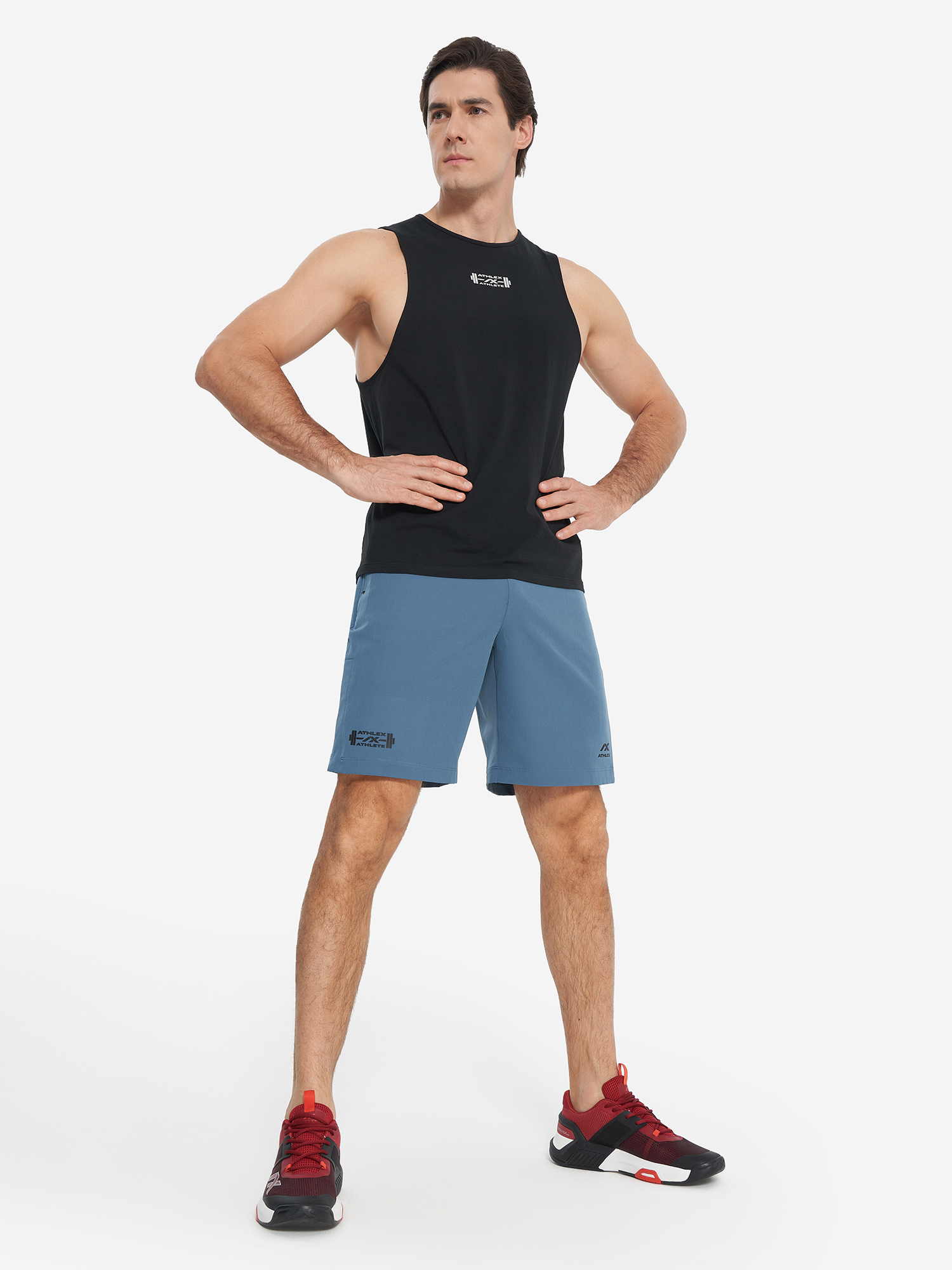 фото Майка мужская athlex, черный