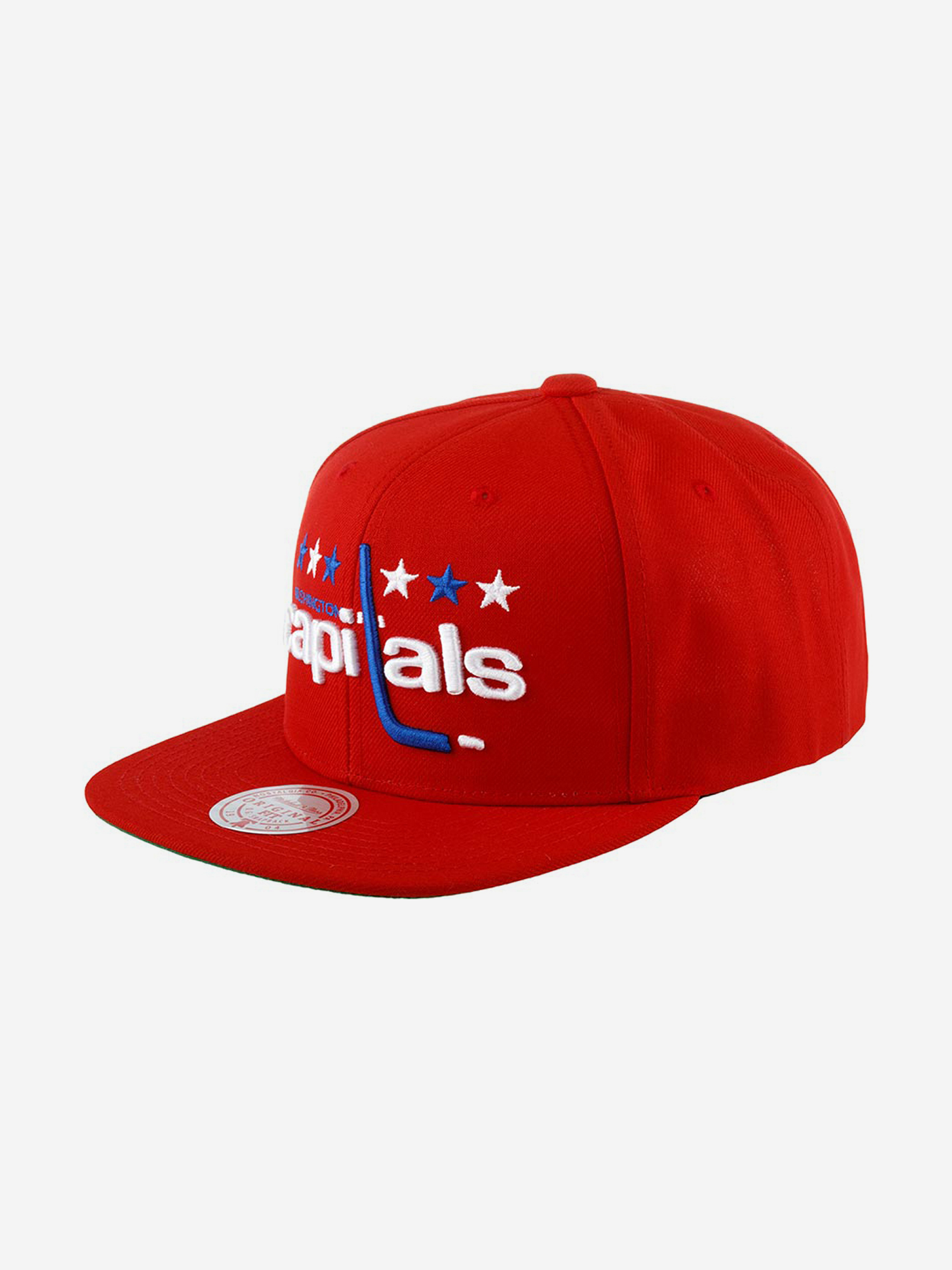 

Бейсболка с прямым козырьком MITCHELL NESS 6HSSDX22015-WCARED1 Washington Capitals NHL (красный), Красный