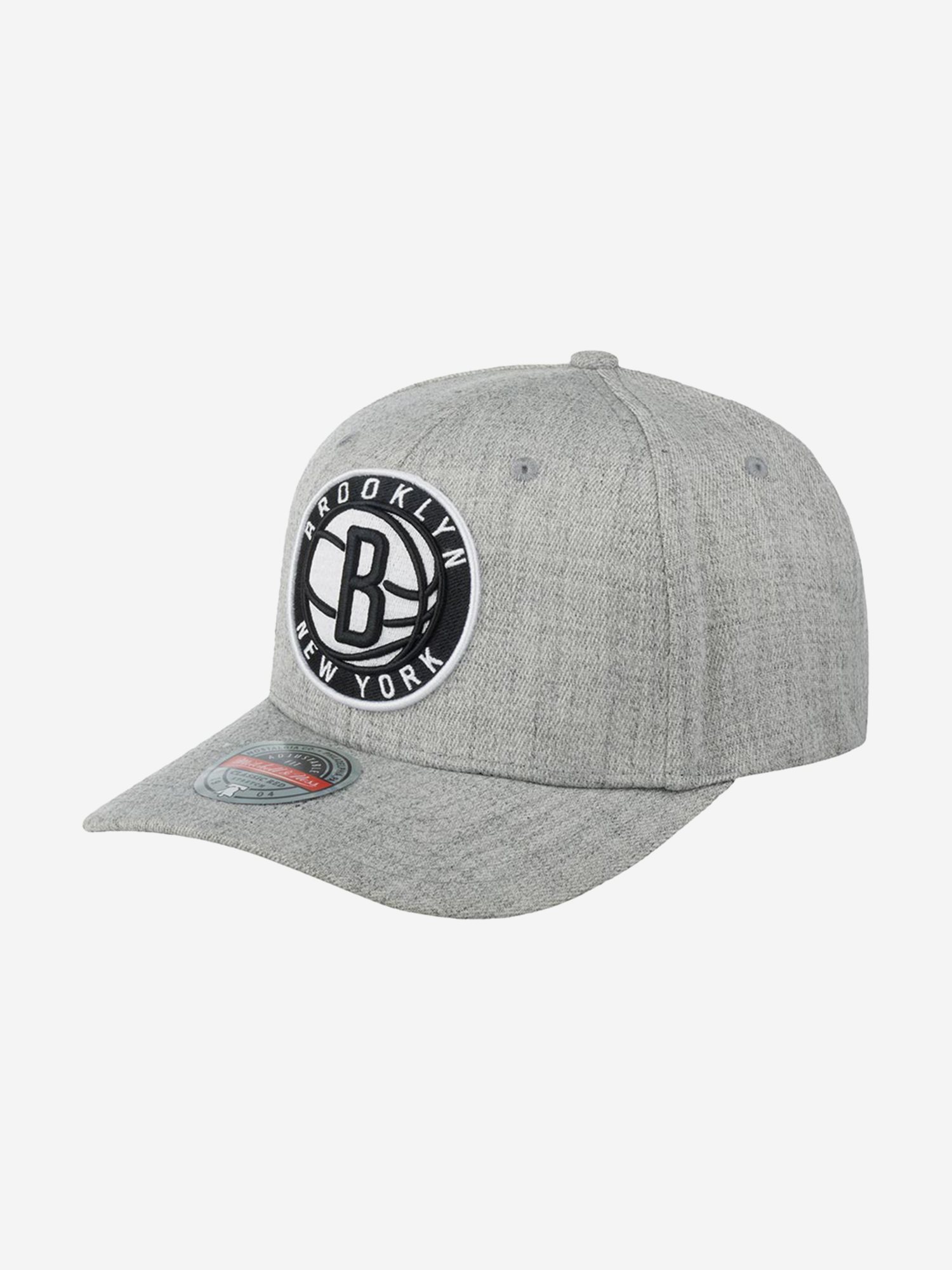 Изображение товара Бейсболка MITCHELL NESS Brooklyn Nets с прямым козырьком