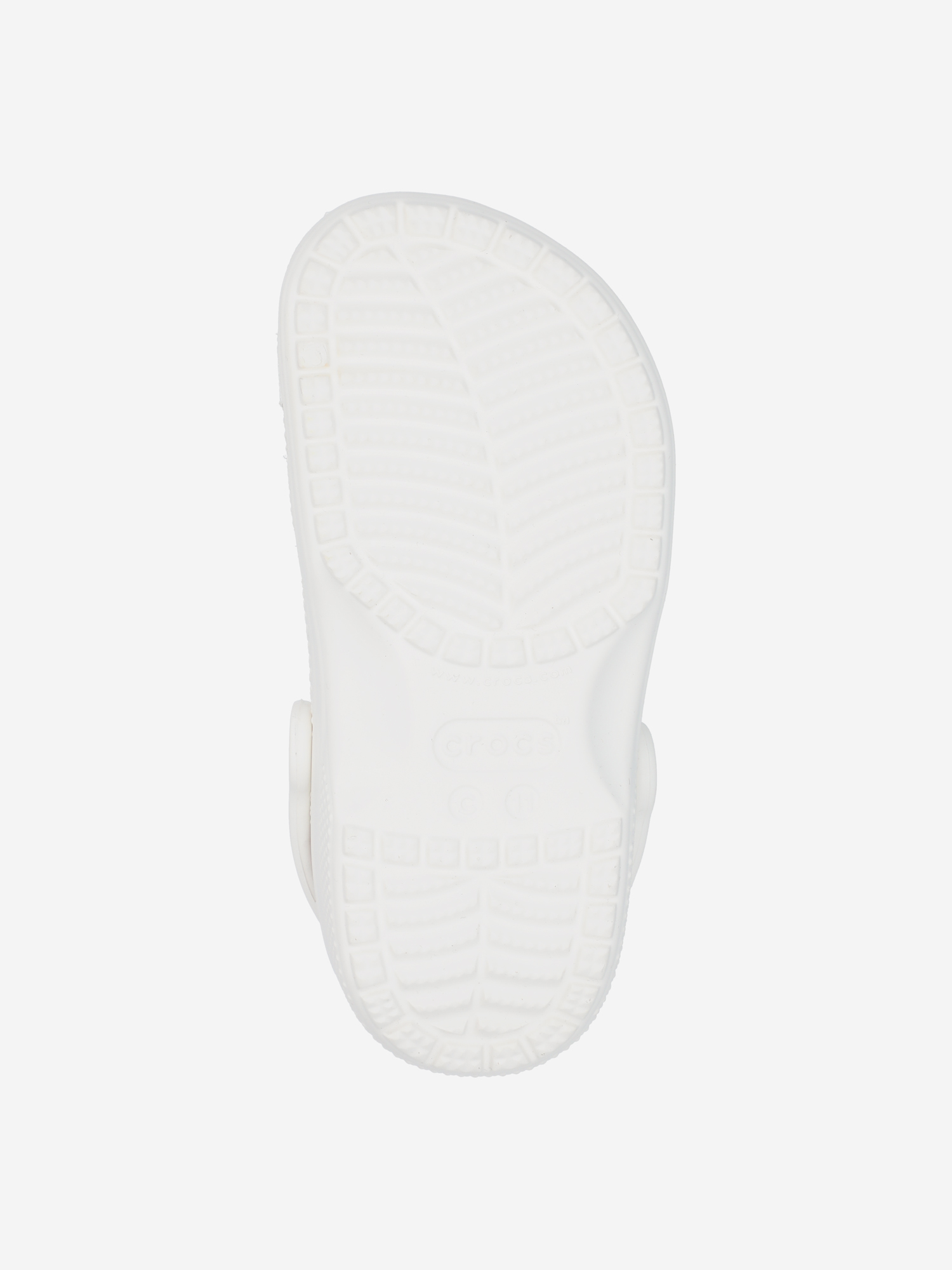 фото Сабо детские crocs classic clog k, белый