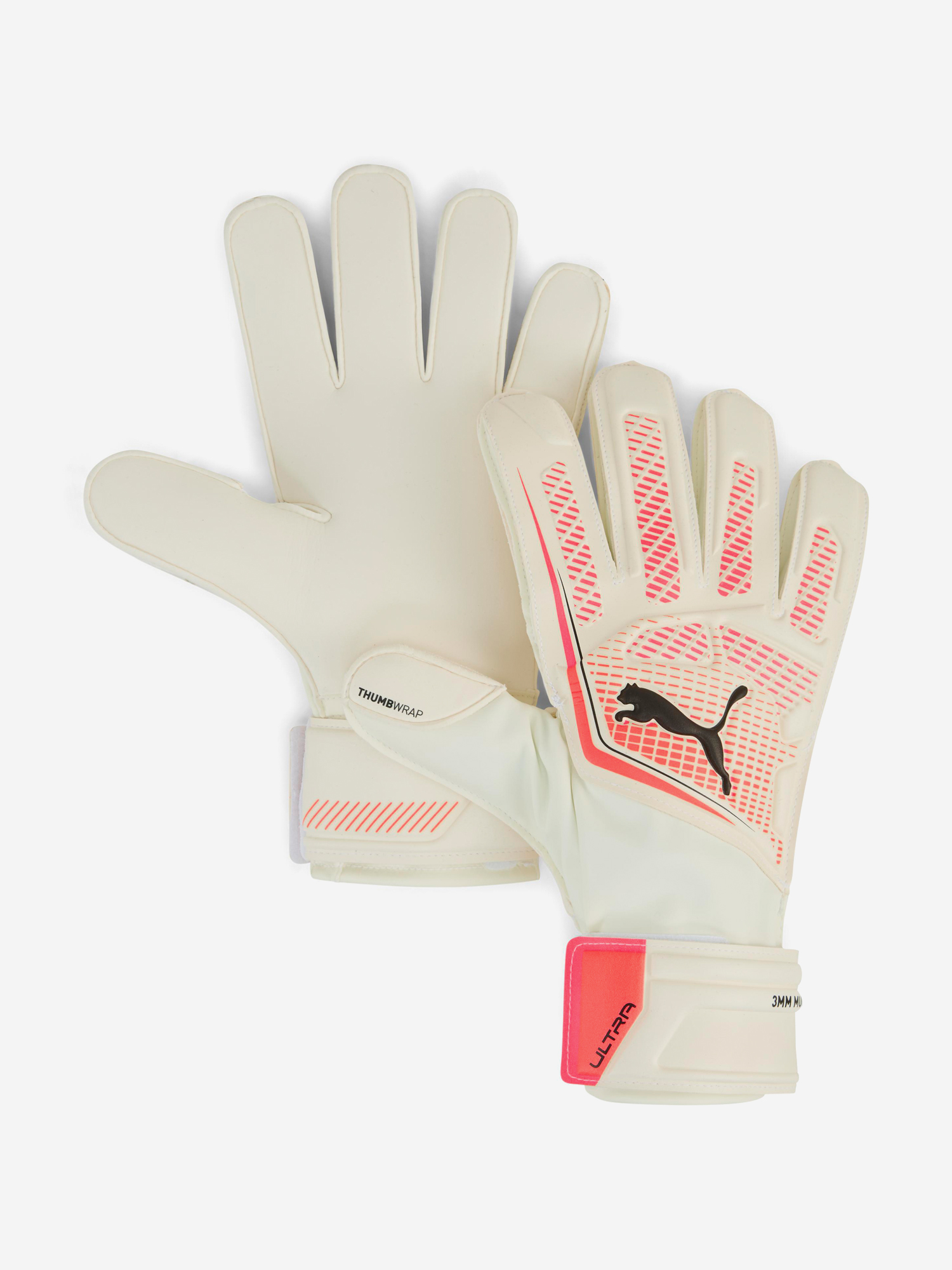 

Перчатки вратарские PUMA Ultra, Белый