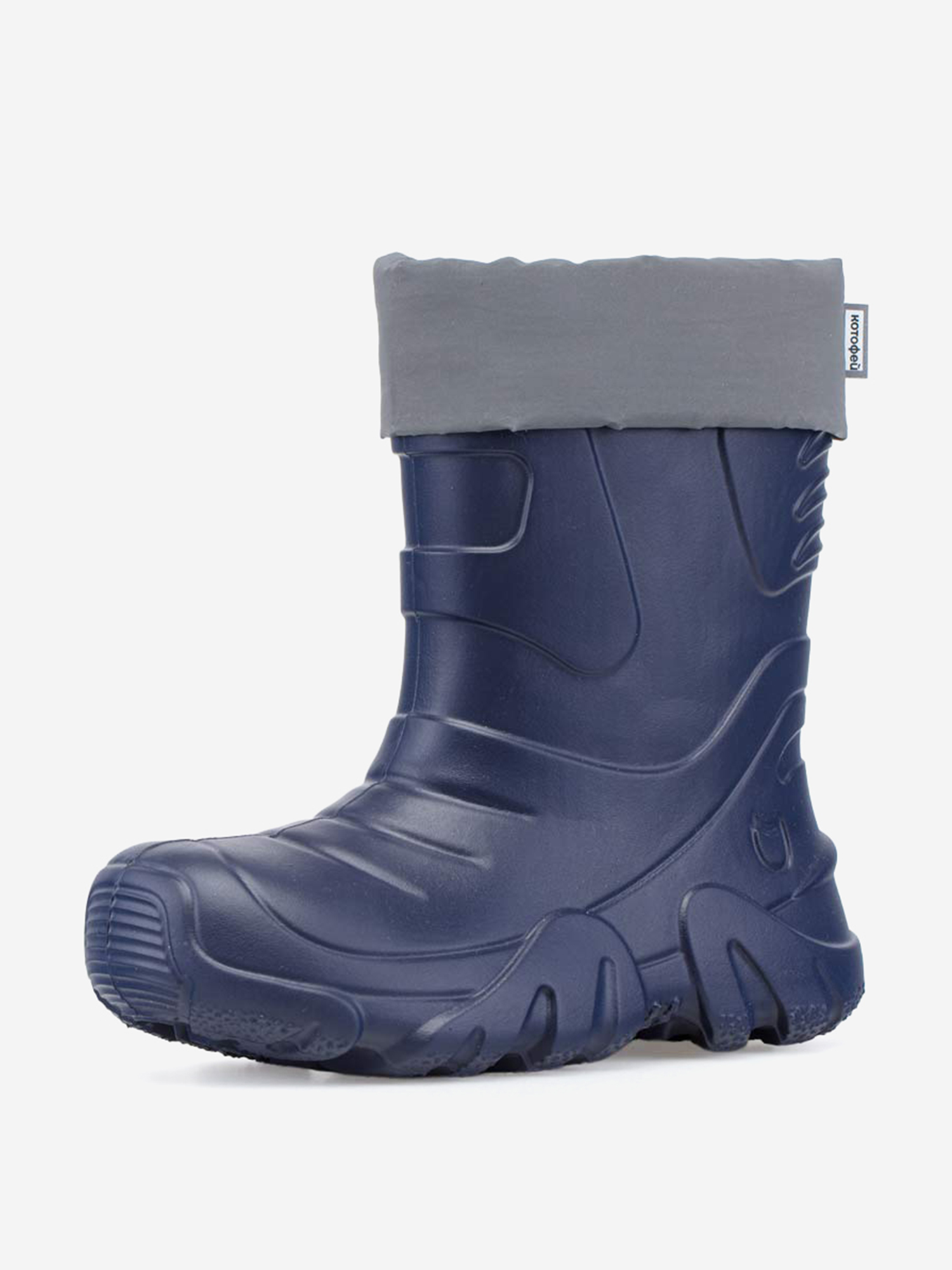 Изображение товара Резиновые сапоги для мальчика Котофей, Синий