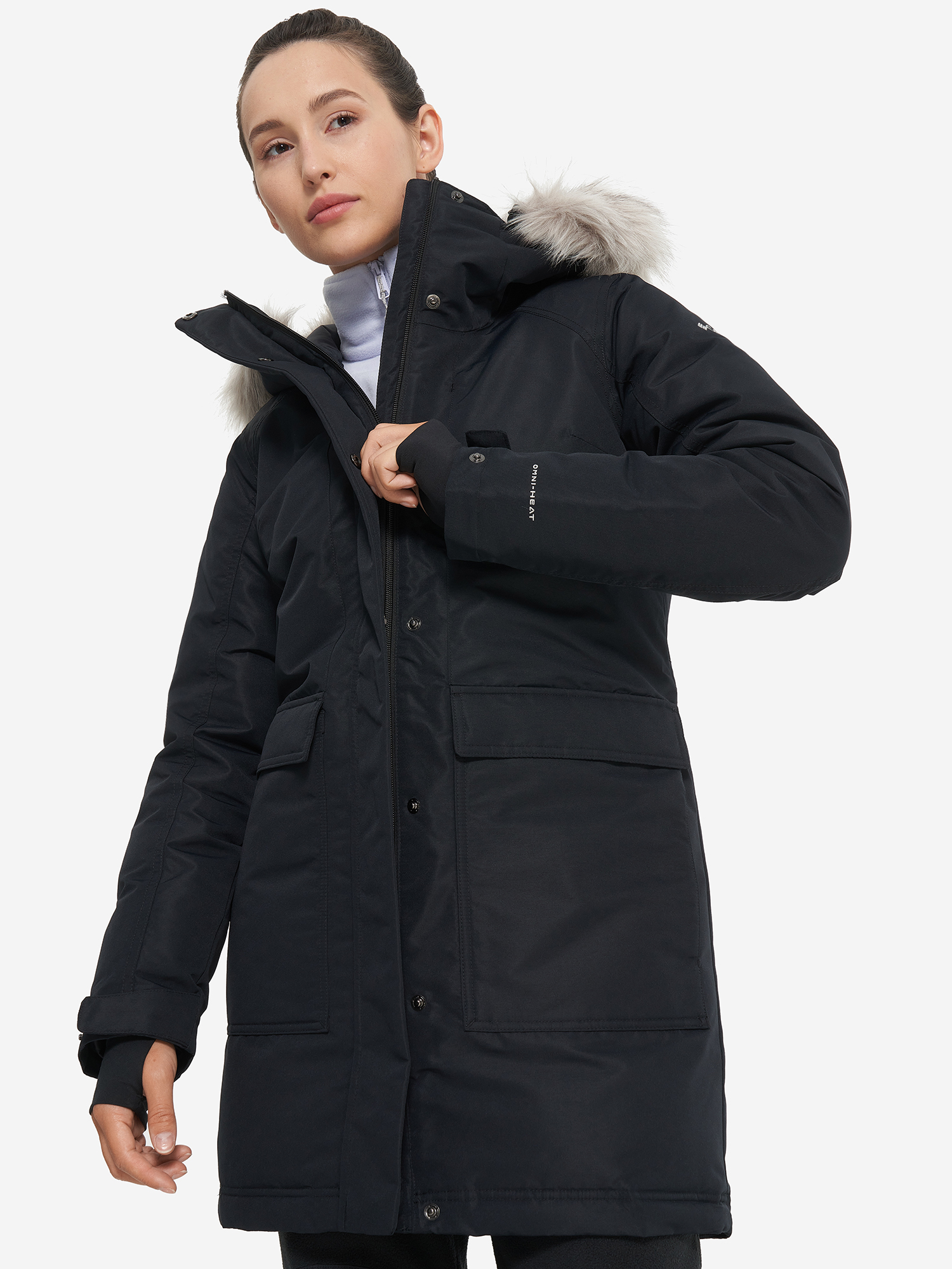 Куртка утепленная женская Columbia Little Si II Insulated Parka, Черный
