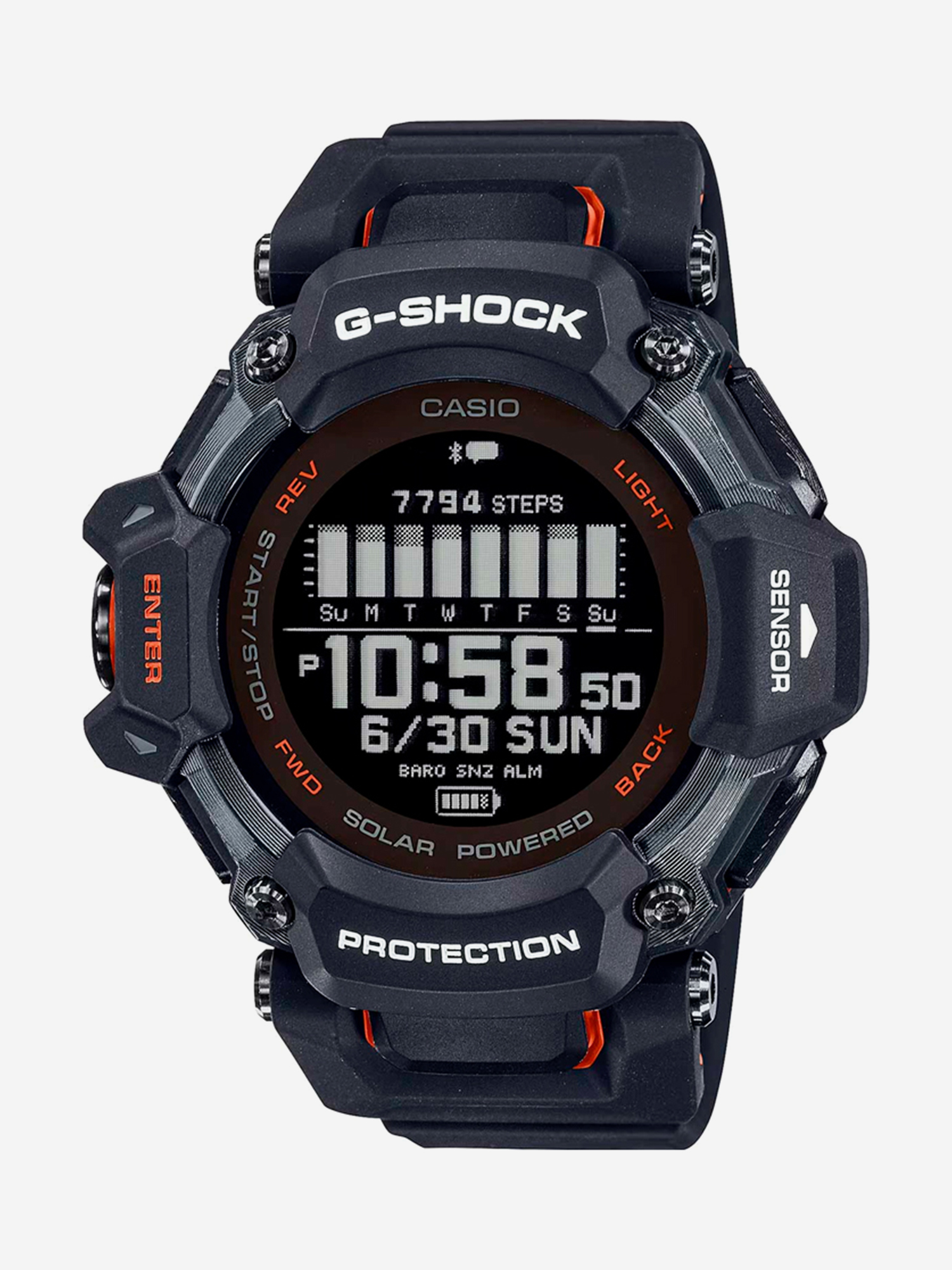 

Спортивные часы CASIO GBD-H2000-1A, Черный