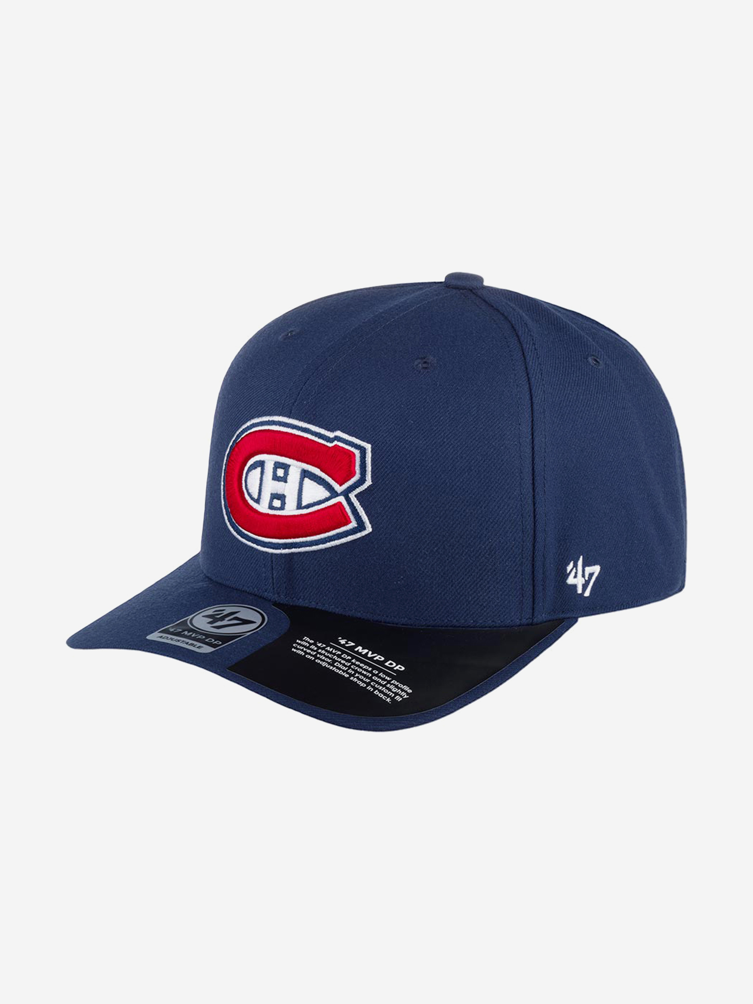 Бейсболка 47 BRAND H-CLZOE10WBP Montreal Canadiens NHL (синий), Синий