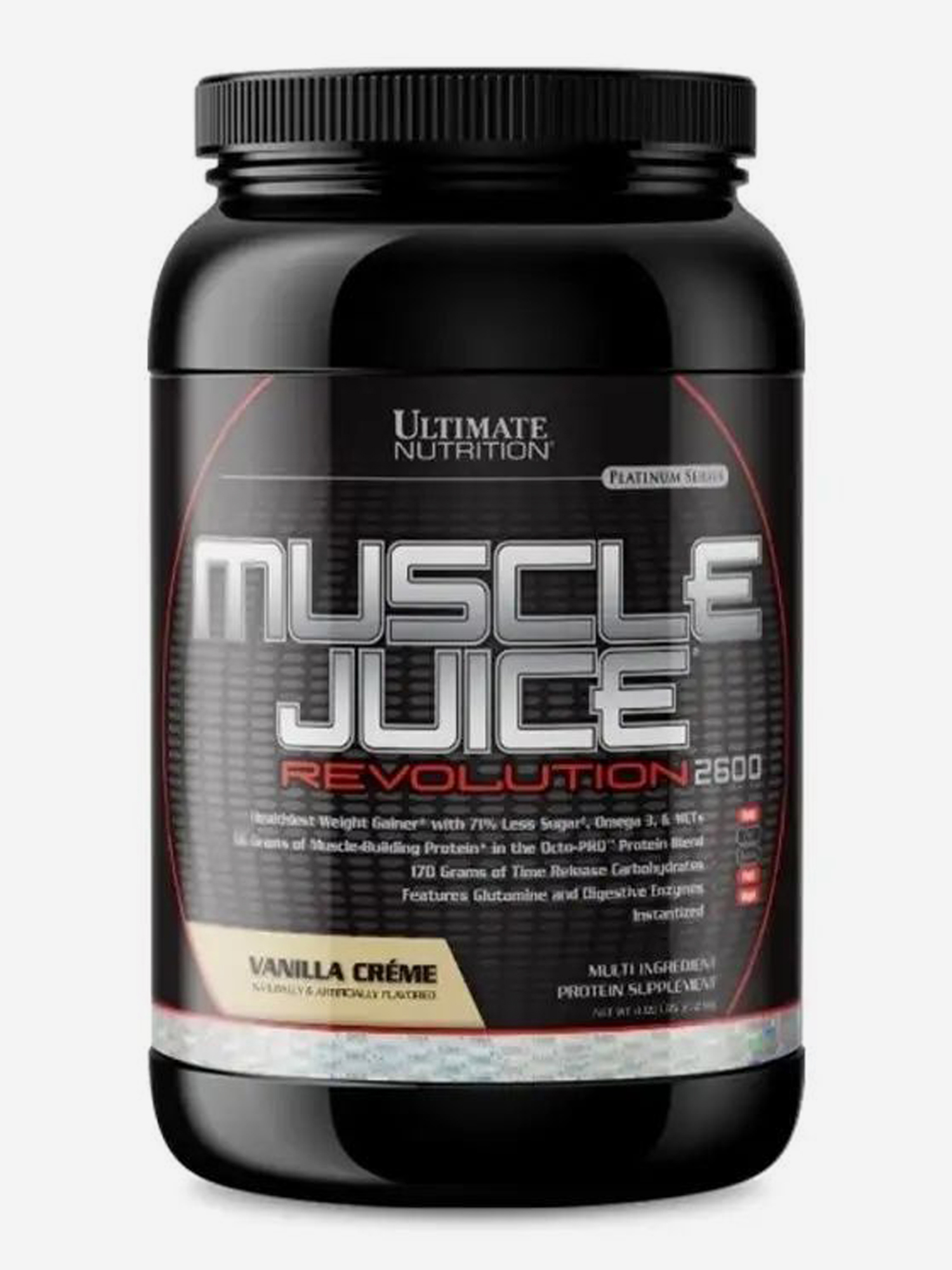 Изображение товара Гeйнeр Ultimate Nutrition Muscle Juice Revolution, 2120 г, Ванильный крeм