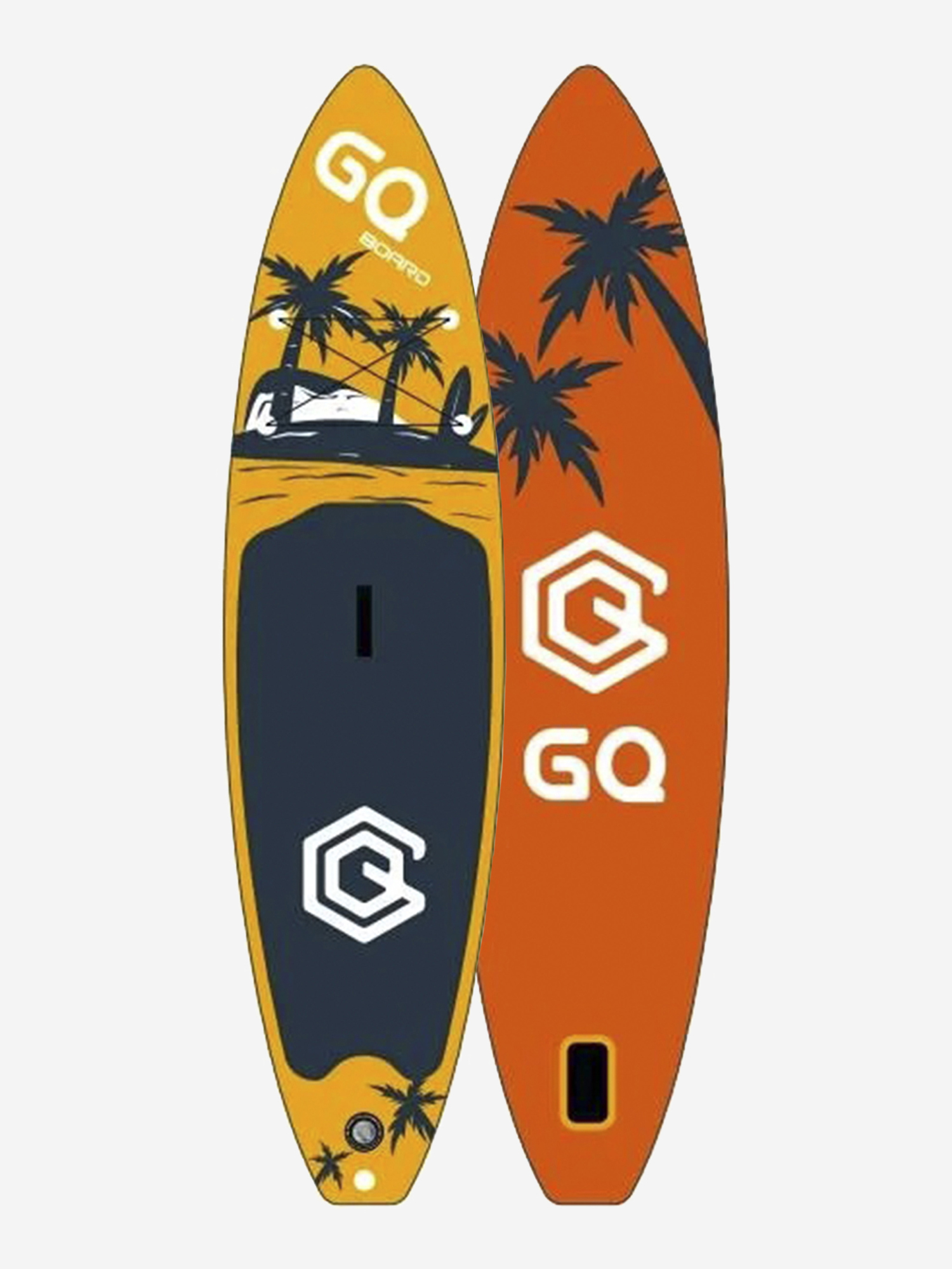 

SUP надувной GQ Board COCO 11'0, Оранжевый