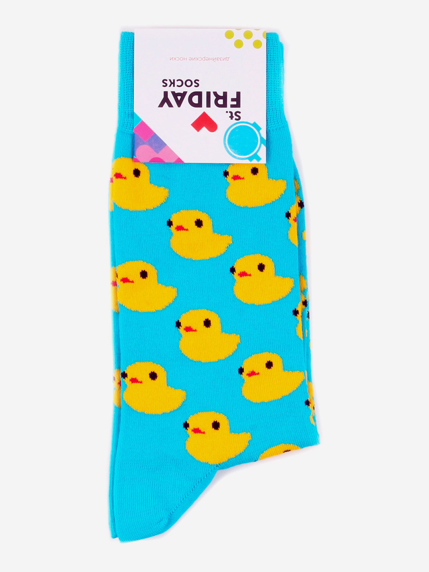 

Носки с рисунками St.Friday Socks, Уточки, Синий