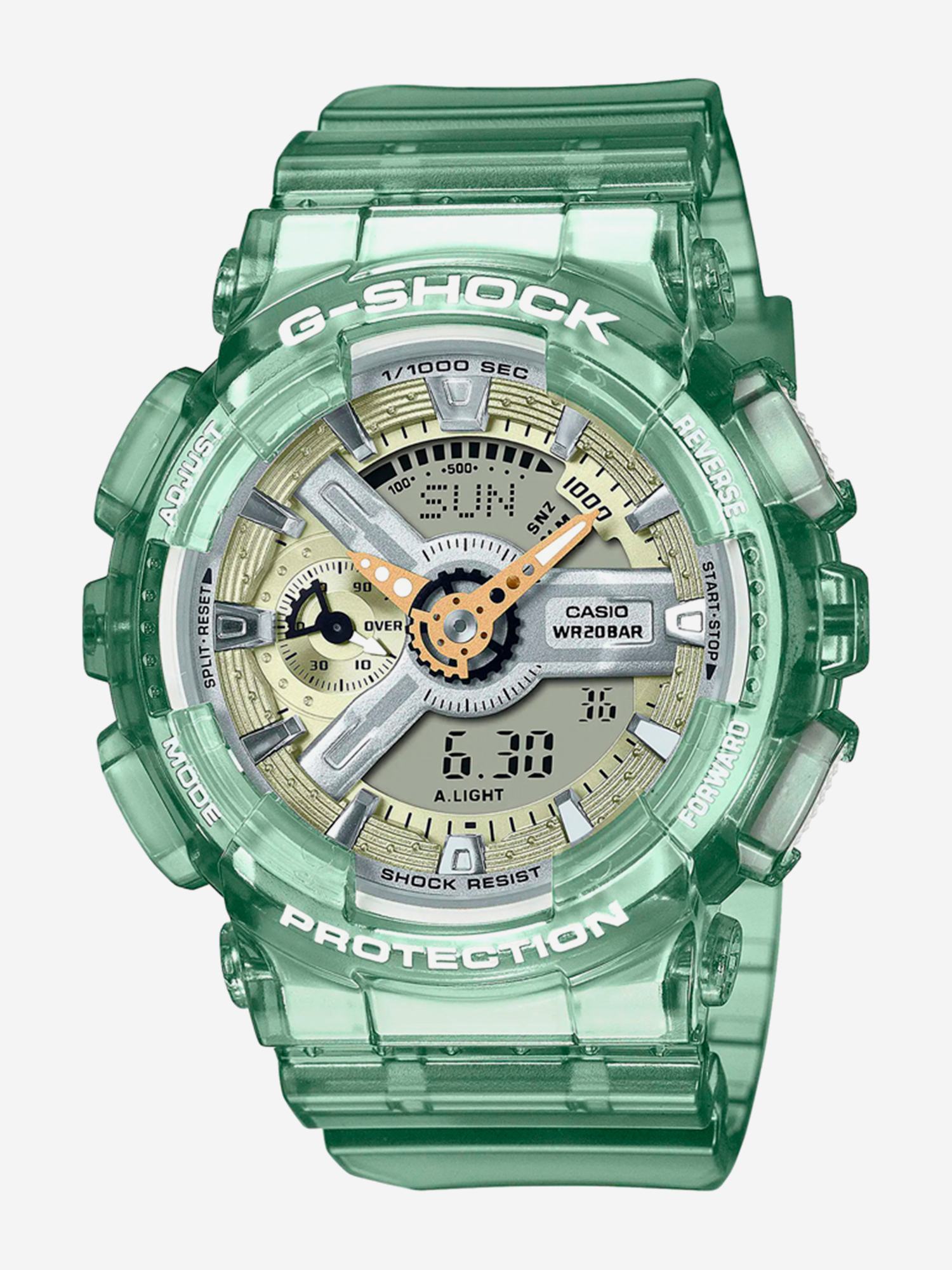 

Спортивные часы CASIO GMA-S110GS-3A, Зеленый