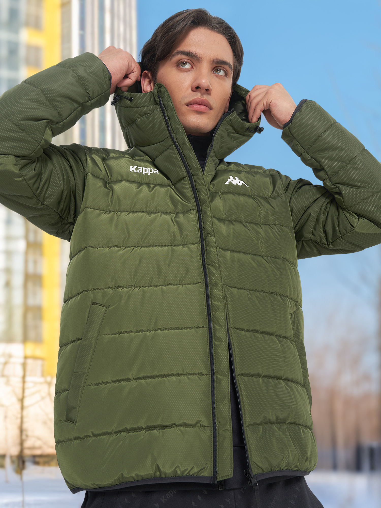 

Куртка утепленная мужская Kappa Galassia, Зеленый