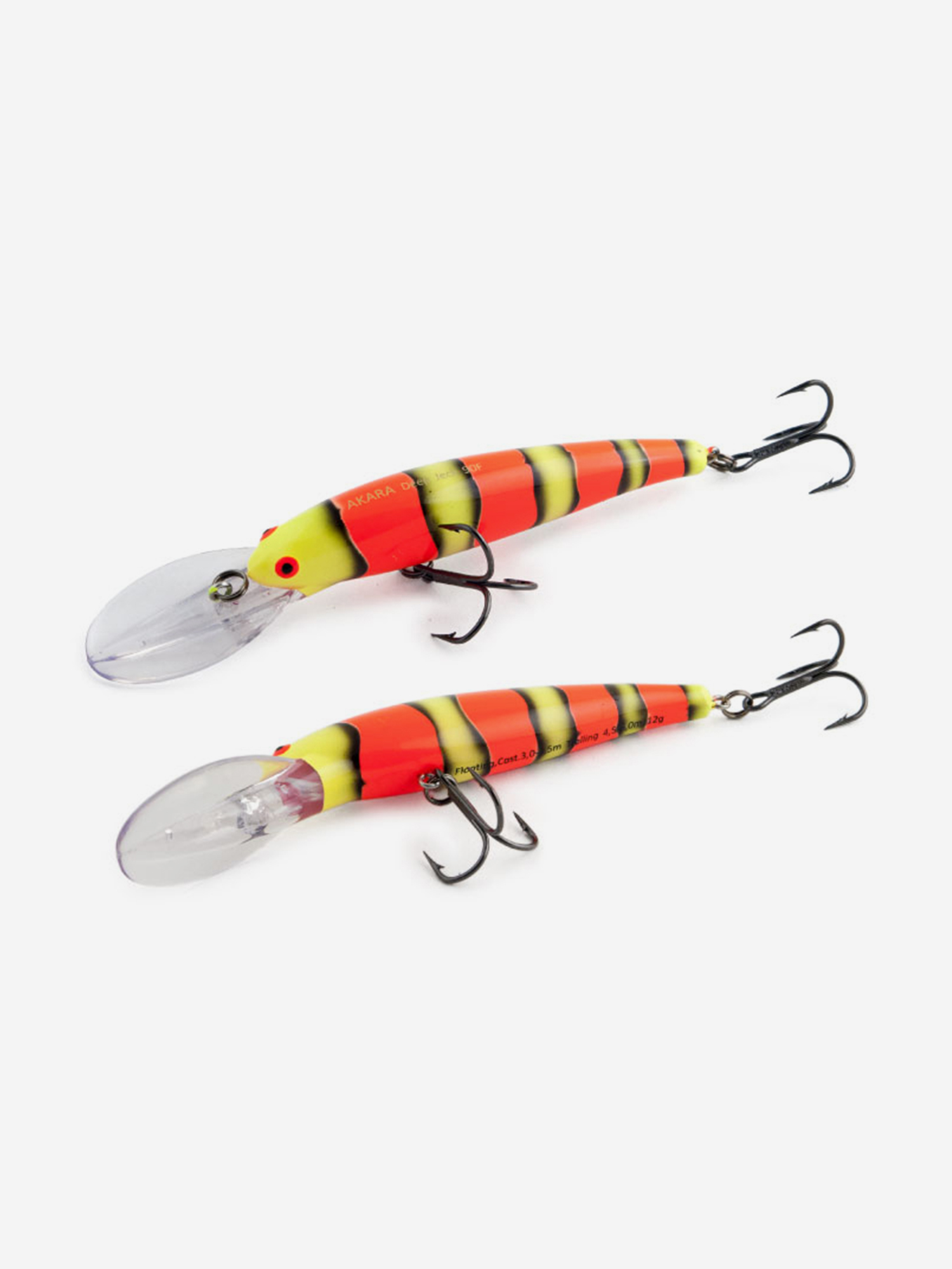 Воблер Akara Deep Jeck 90F 12 гр. (3/7 oz 3,5 in) A70, Мультицвет